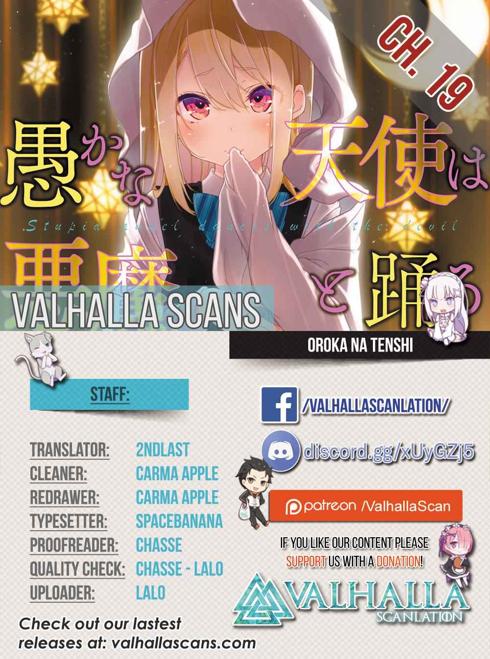 Oroka na Tenshi wa Akuma to Odoru Chap 19 - Next Chap 20