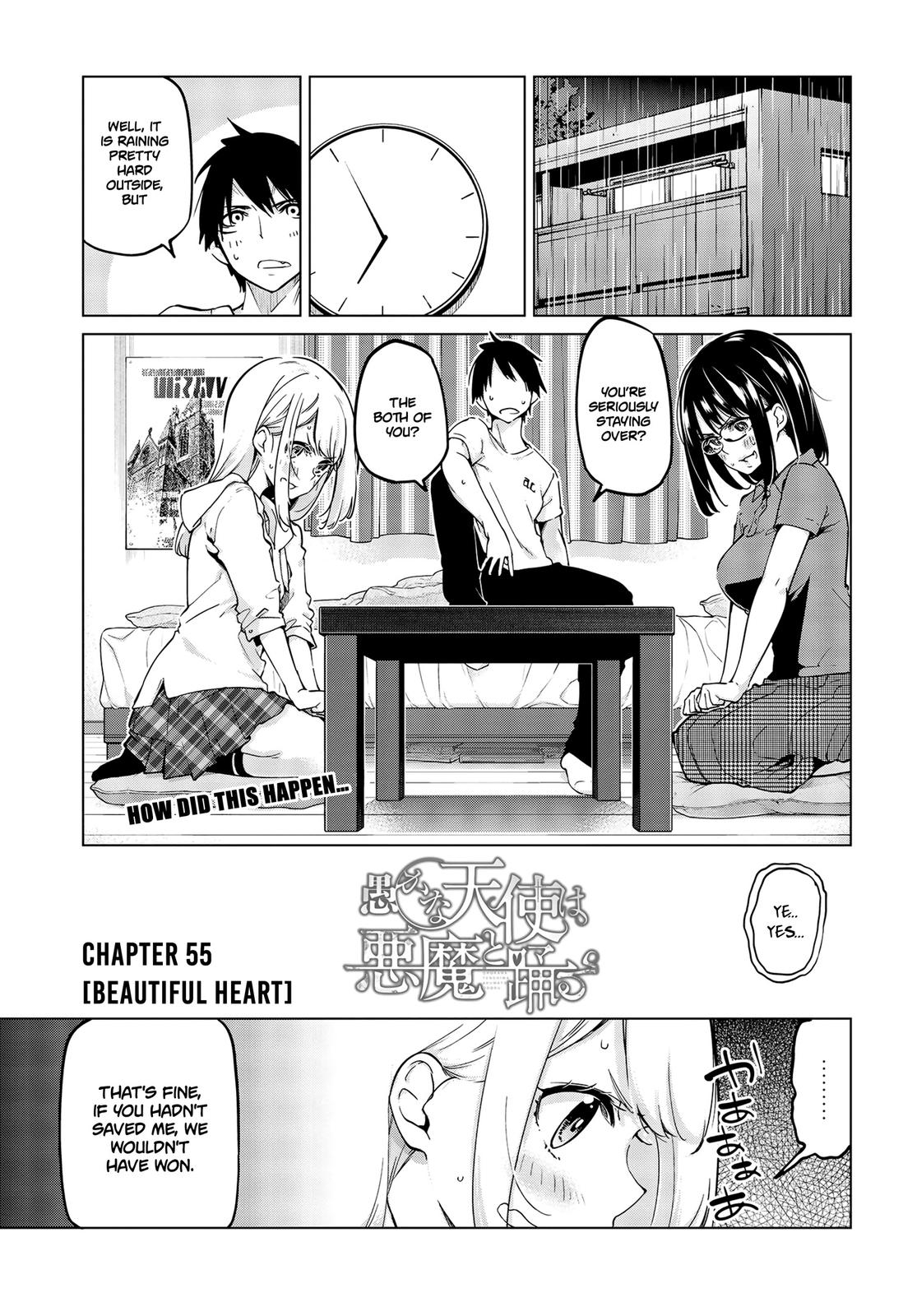Oroka na Tenshi wa Akuma to Odoru Chap 55 - Next Chap 56