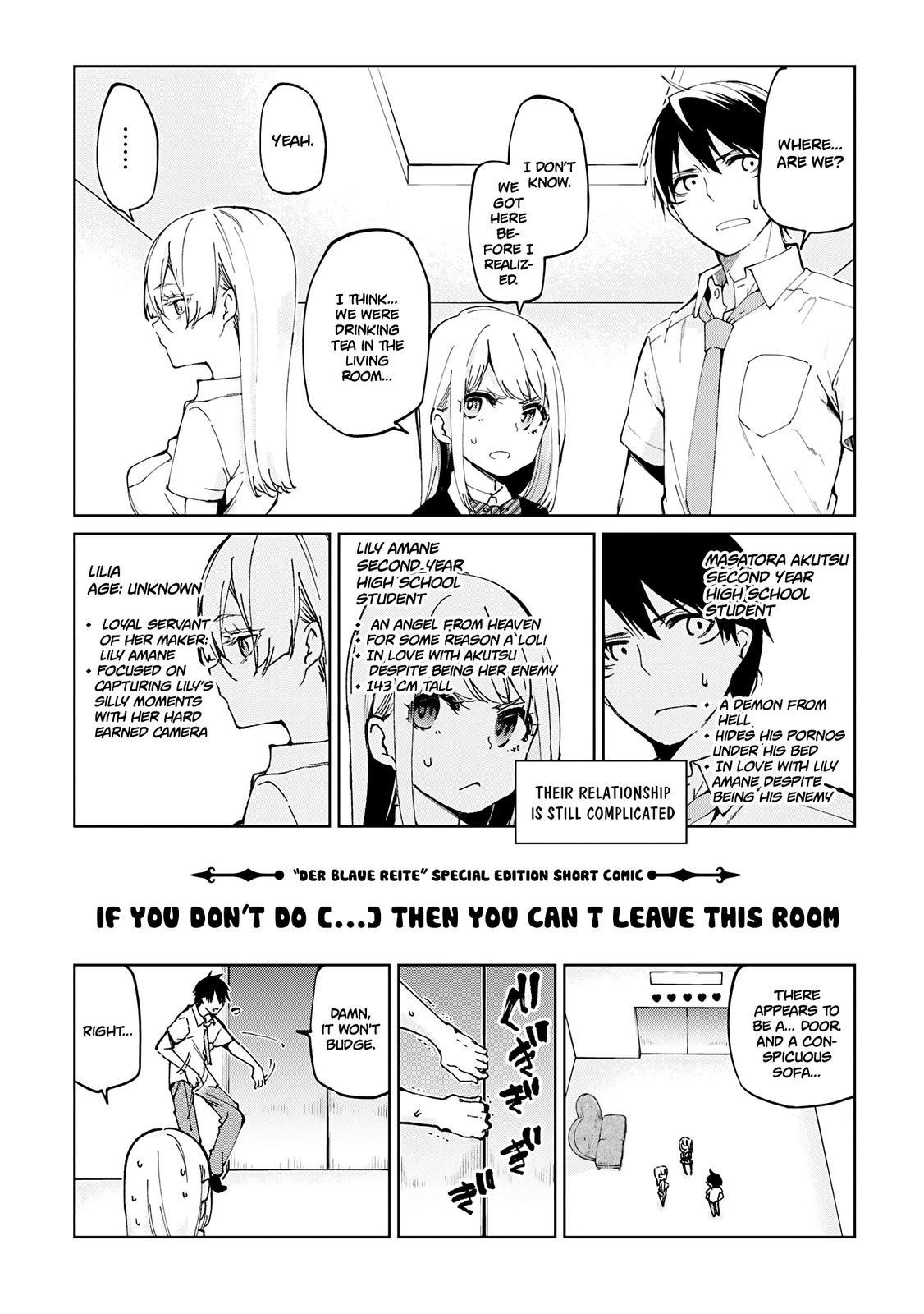 Oroka na Tenshi wa Akuma to Odoru Chap 59.5 - Next Chap 60.5