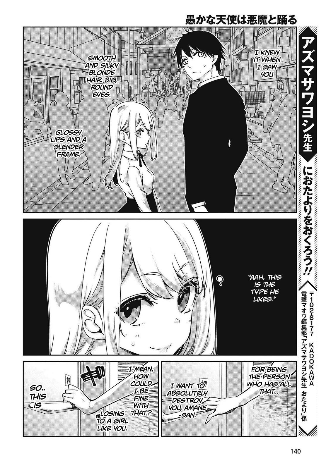 Oroka na Tenshi wa Akuma to Odoru Chap 50 - Next Chap 51