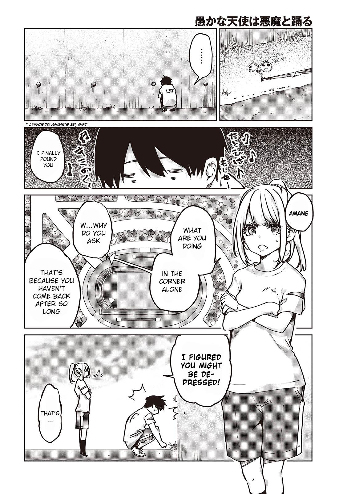 Oroka na Tenshi wa Akuma to Odoru Chap 87 - Next Chap 88
