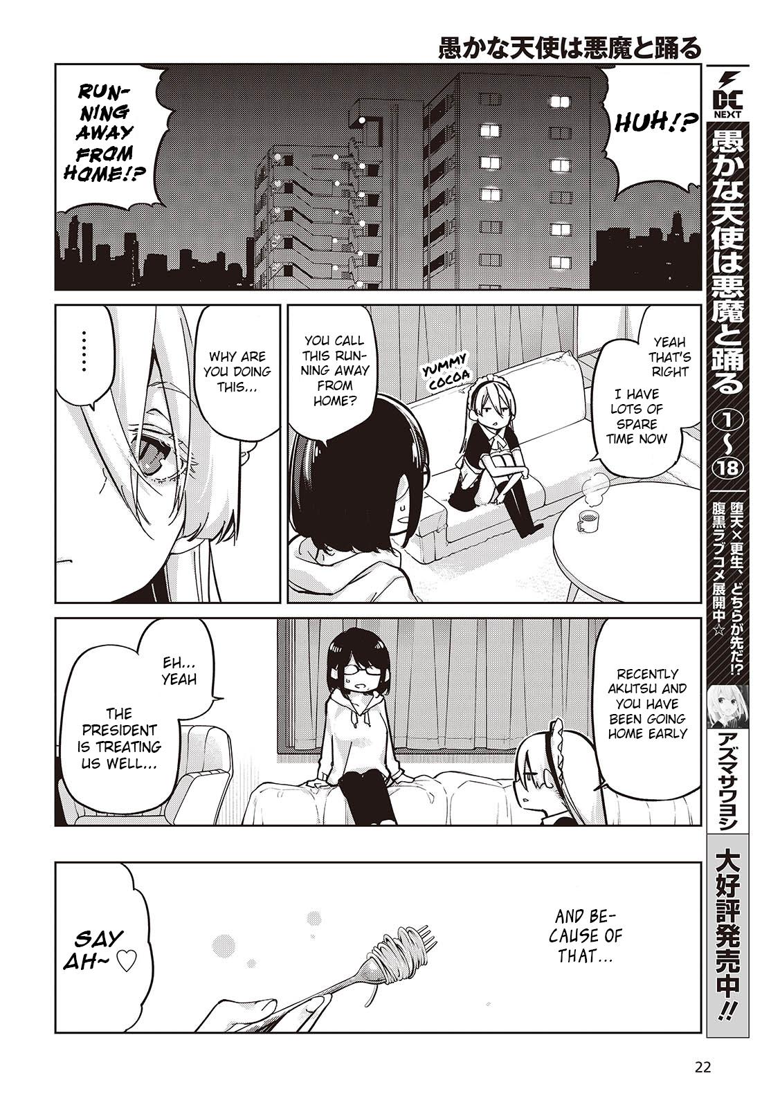 Oroka na Tenshi wa Akuma to Odoru Chap 85 - Next Chap 86
