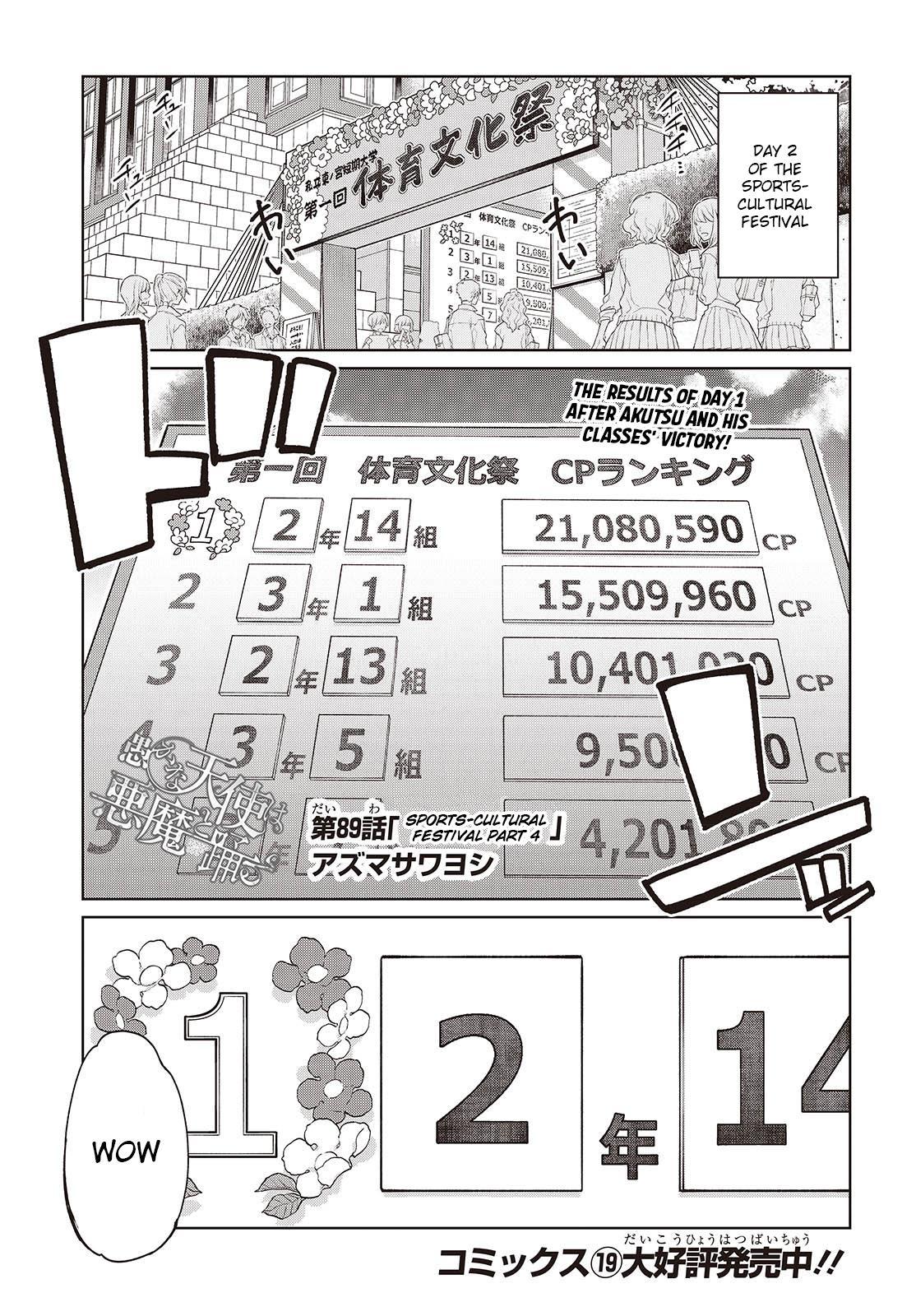 Oroka na Tenshi wa Akuma to Odoru Chap 89 - Next Chap 90