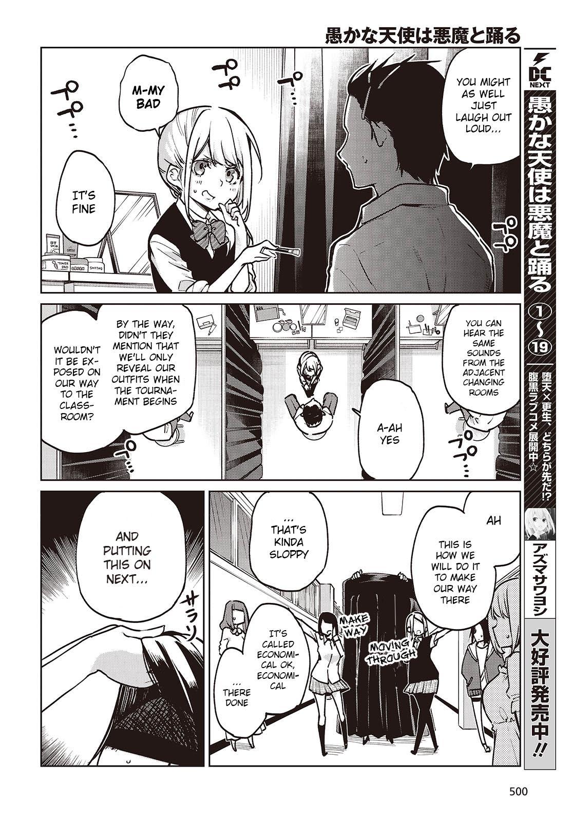 Oroka na Tenshi wa Akuma to Odoru Chap 89 - Next Chap 90