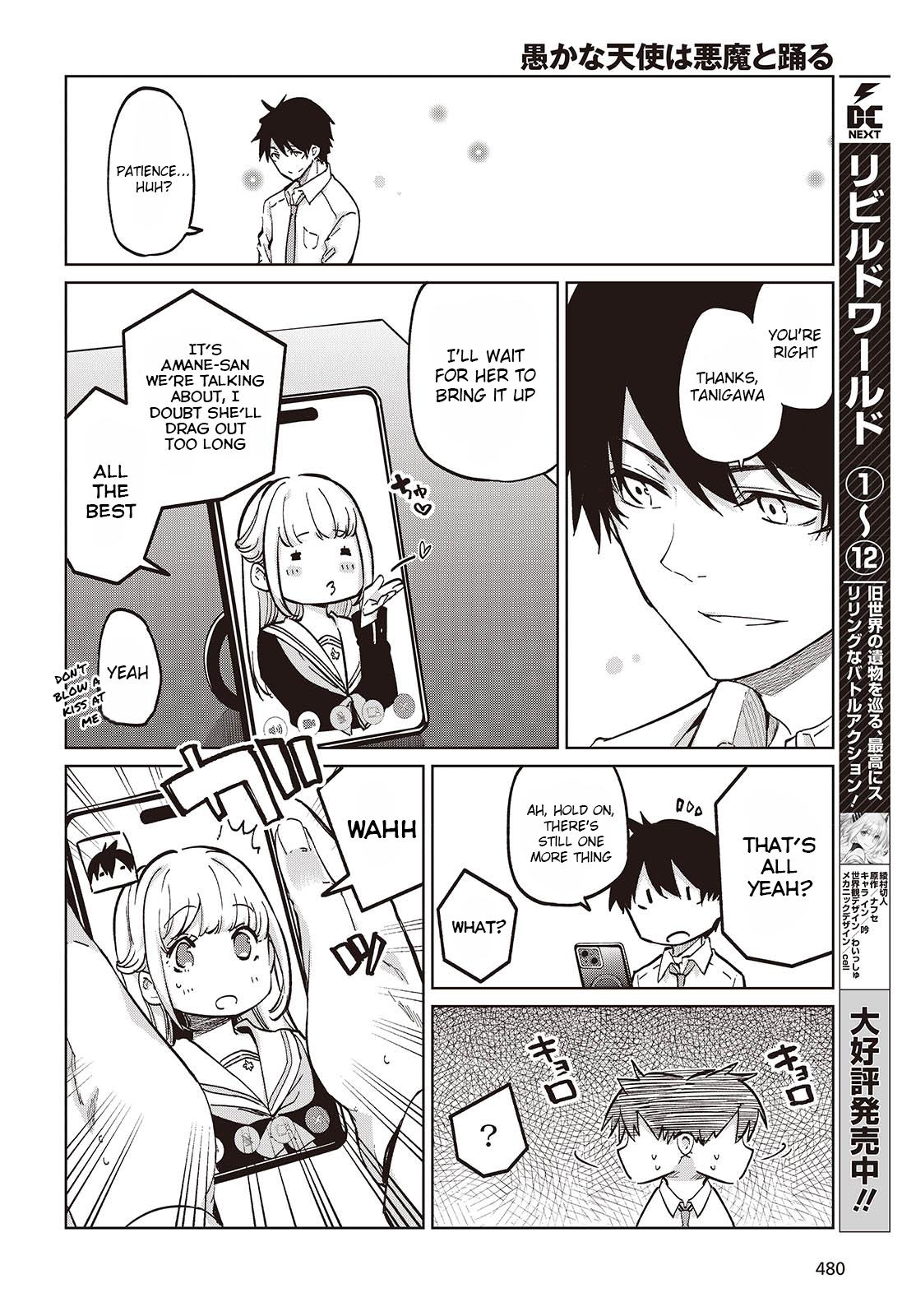 Oroka na Tenshi wa Akuma to Odoru Chap 97 - Next Chap 98