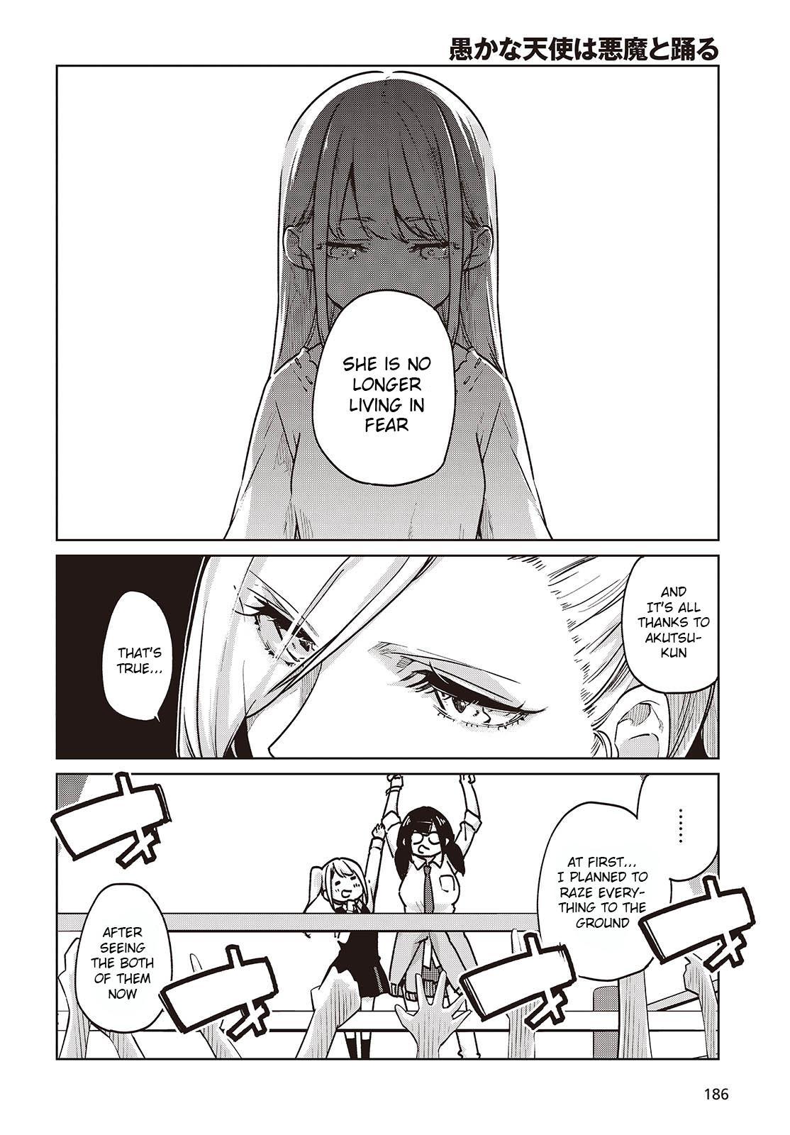 Oroka na Tenshi wa Akuma to Odoru Chap 90 - Next Chap 91