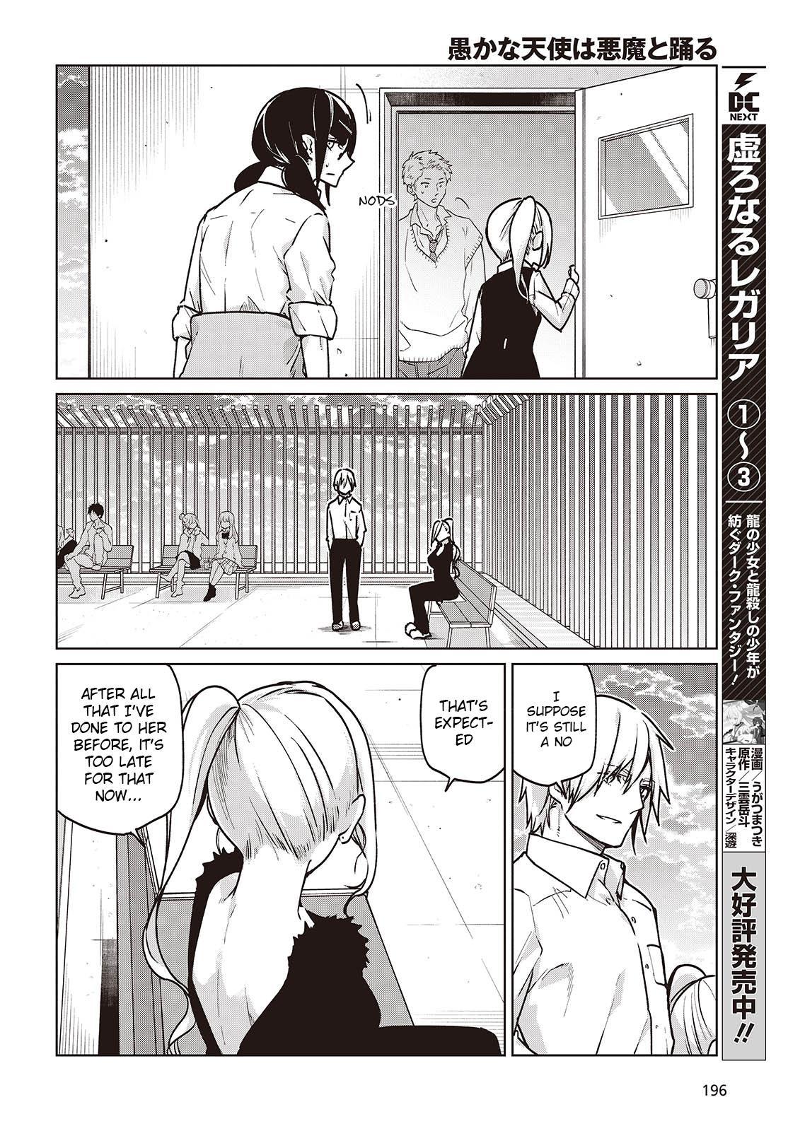 Oroka na Tenshi wa Akuma to Odoru Chap 90 - Next Chap 91