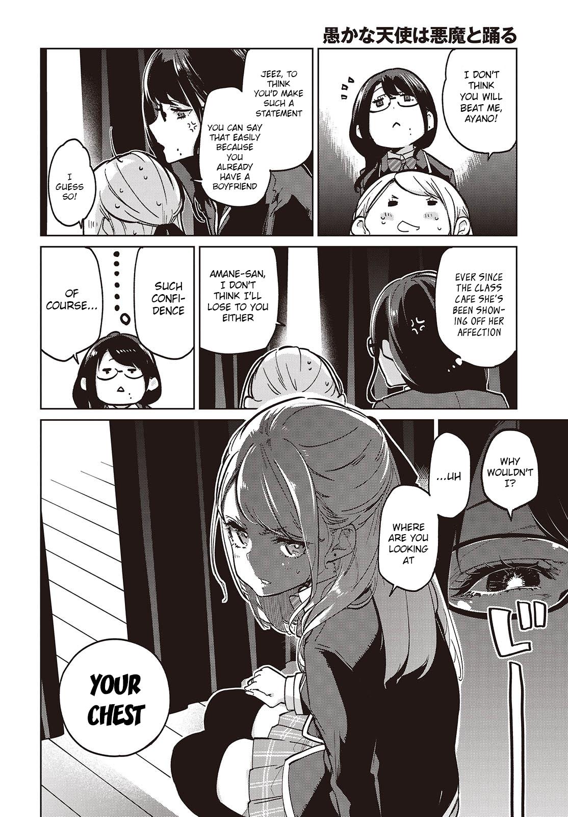 Oroka na Tenshi wa Akuma to Odoru Chap 91 - Next Chap 92