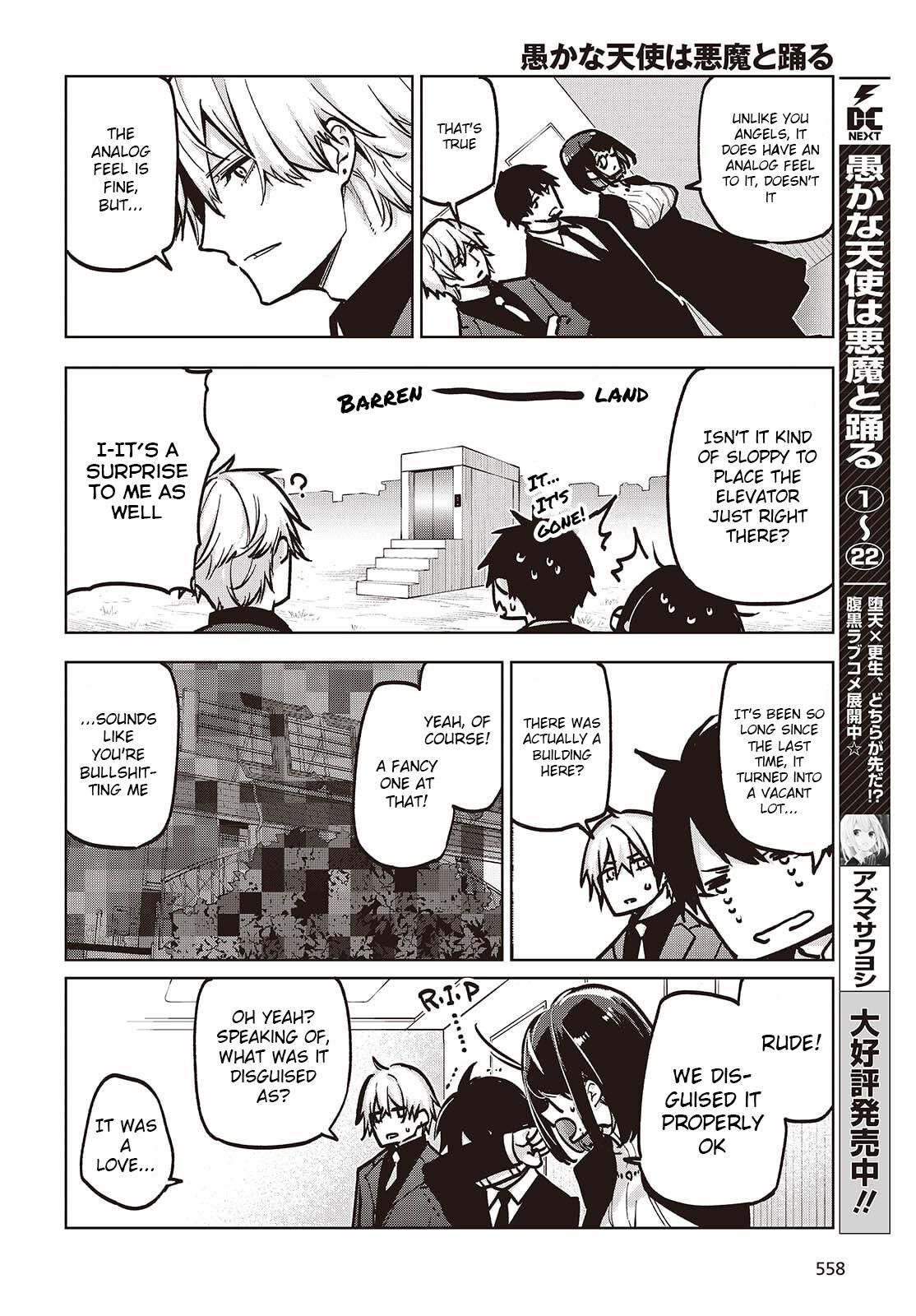 Oroka na Tenshi wa Akuma to Odoru Chap 106 - Next Chap 107