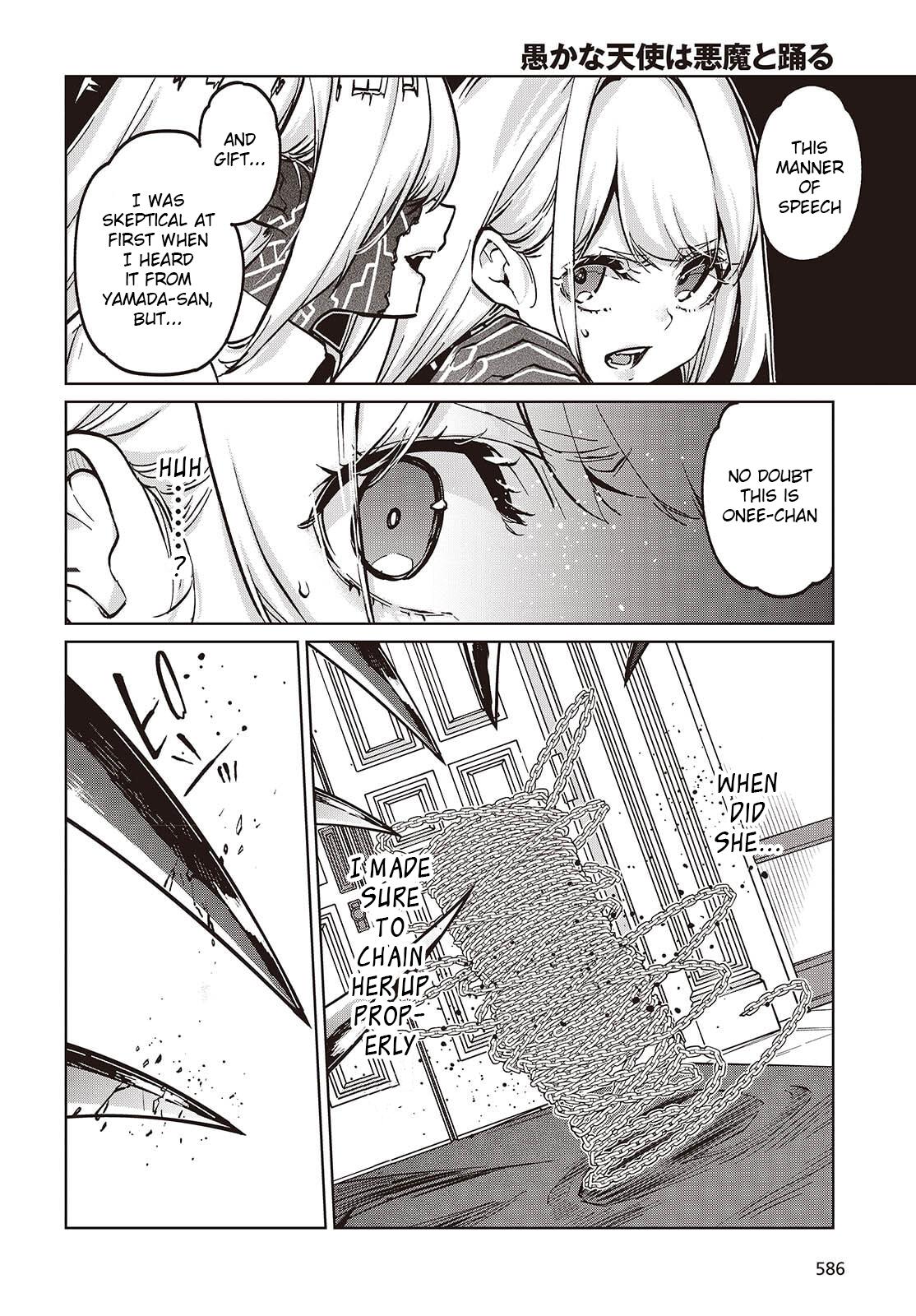 Oroka na Tenshi wa Akuma to Odoru Chap 106 - Next Chap 107