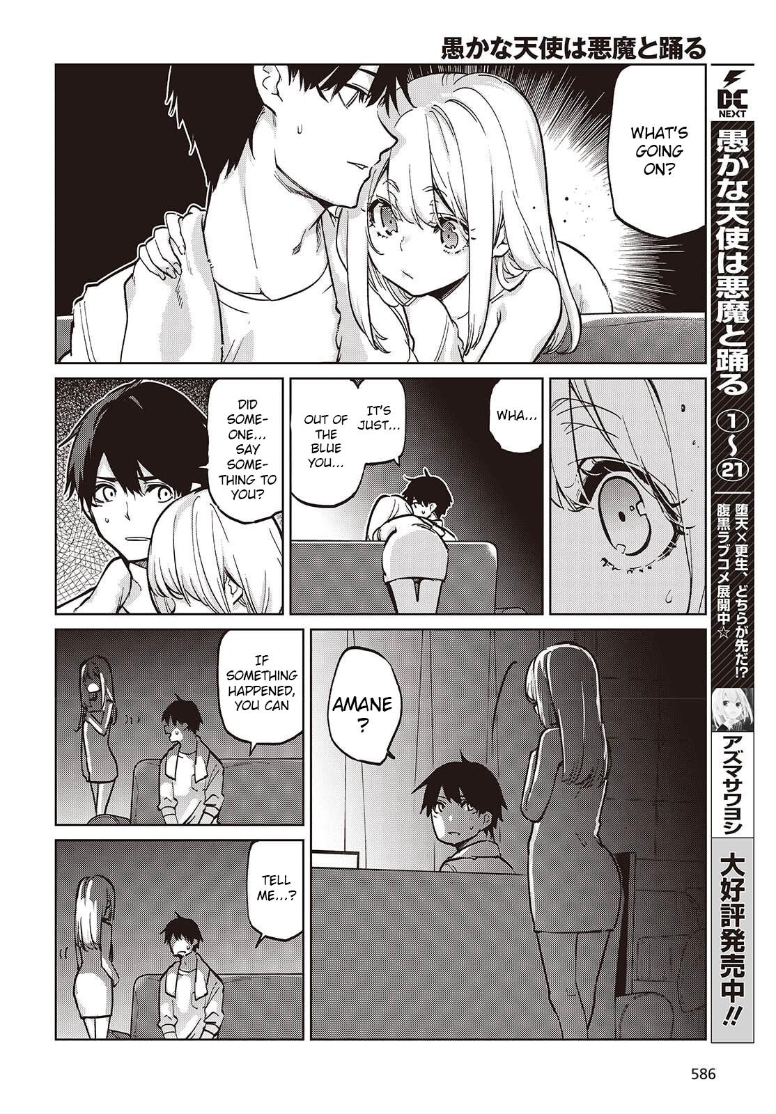 Oroka na Tenshi wa Akuma to Odoru Chap 102 - Next Chap 103