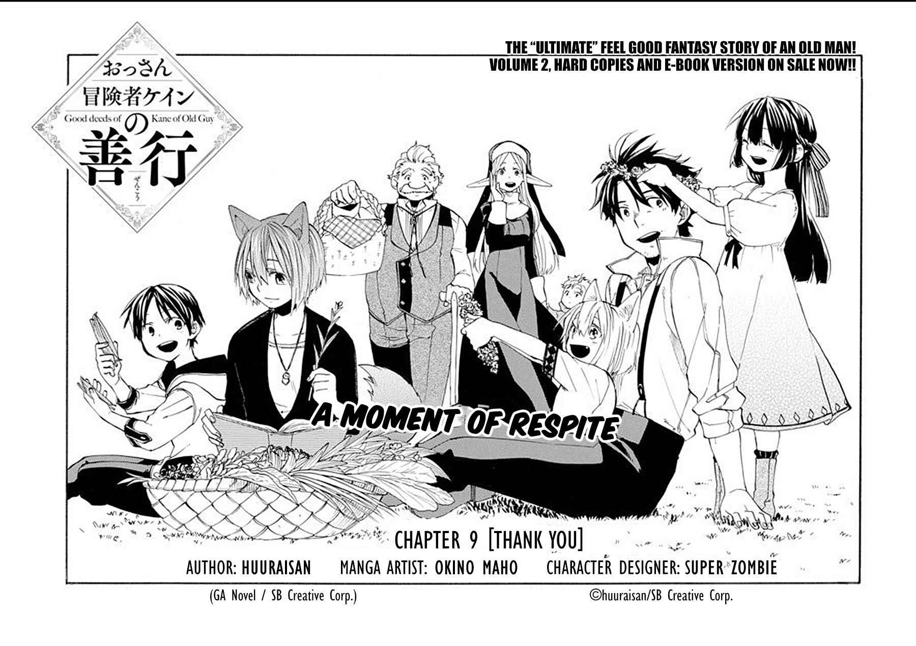 Ossan Boukensha Kein no Zenkou Chap 9 - Next Chap 10