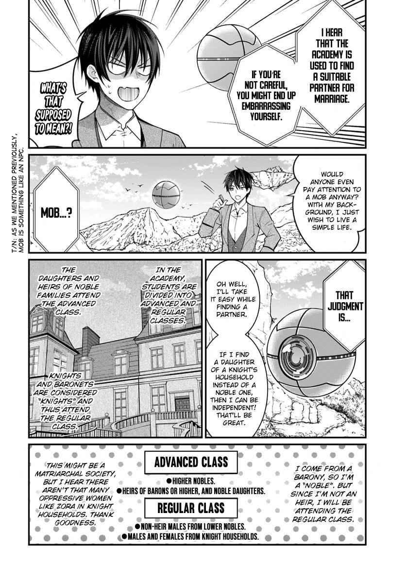 Otomege Sekai wa Mob ni Kibishii Sekai Desu Chap 4 - Next Chap 5
