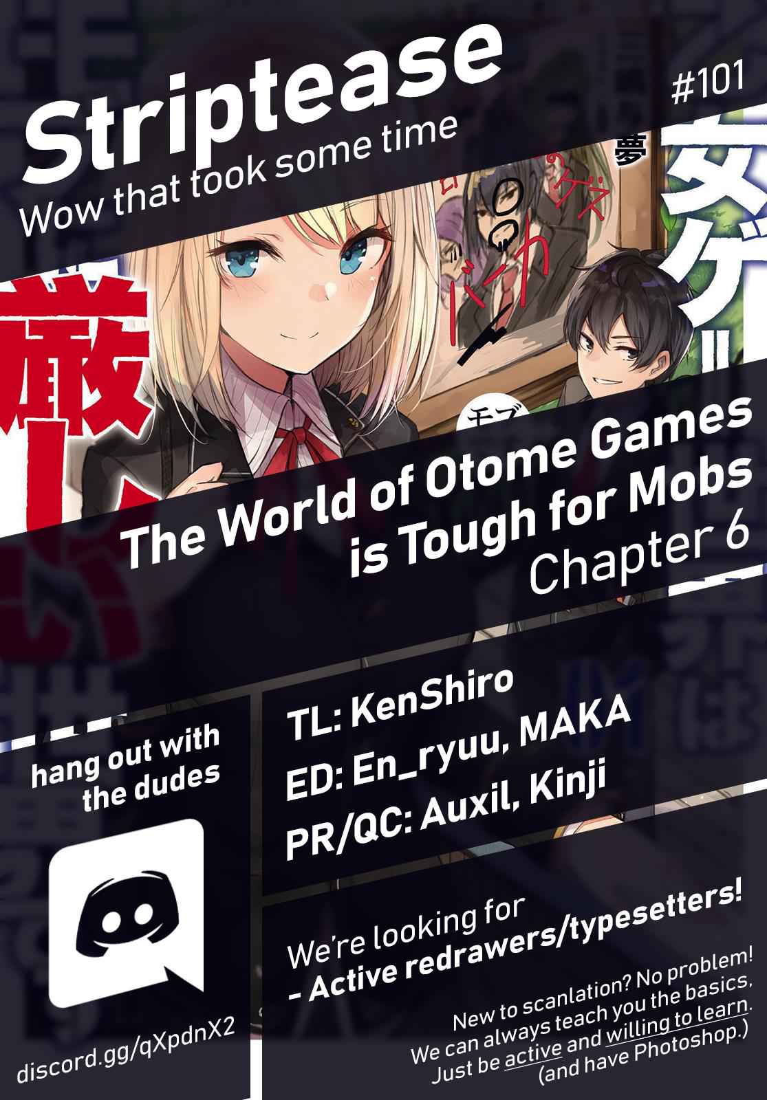 Otomege Sekai wa Mob ni Kibishii Sekai Desu Chap 6 - Next Chap 7