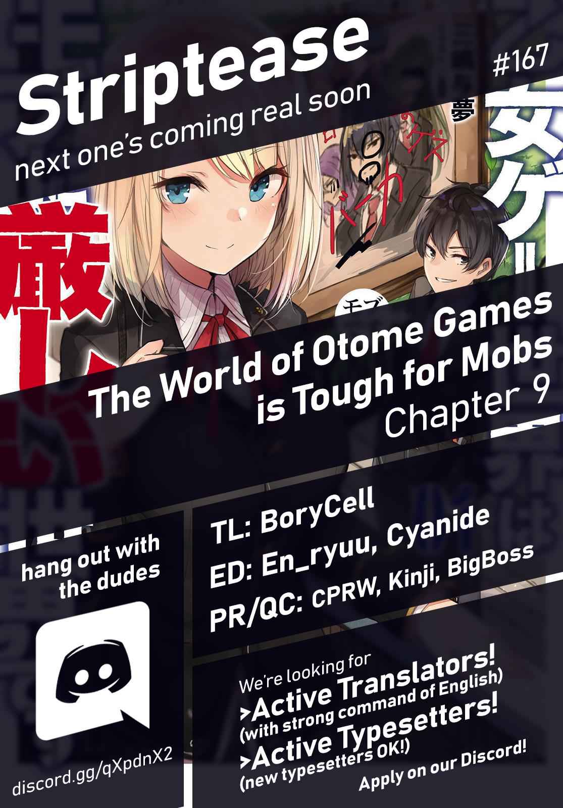 Otomege Sekai wa Mob ni Kibishii Sekai Desu Chap 9 - Next Chap 10