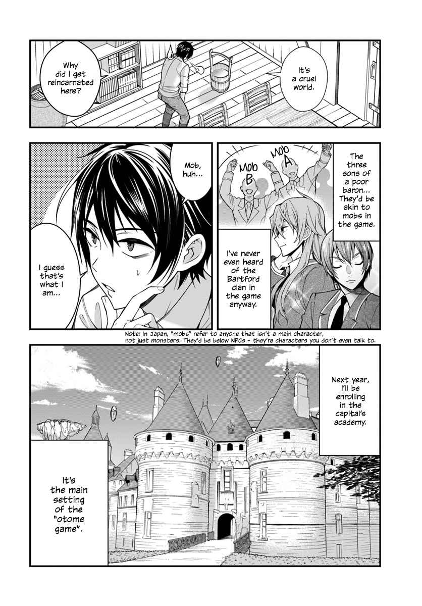 Otomege Sekai wa Mob ni Kibishii Sekai Desu Chap 1 - Next Chap 2