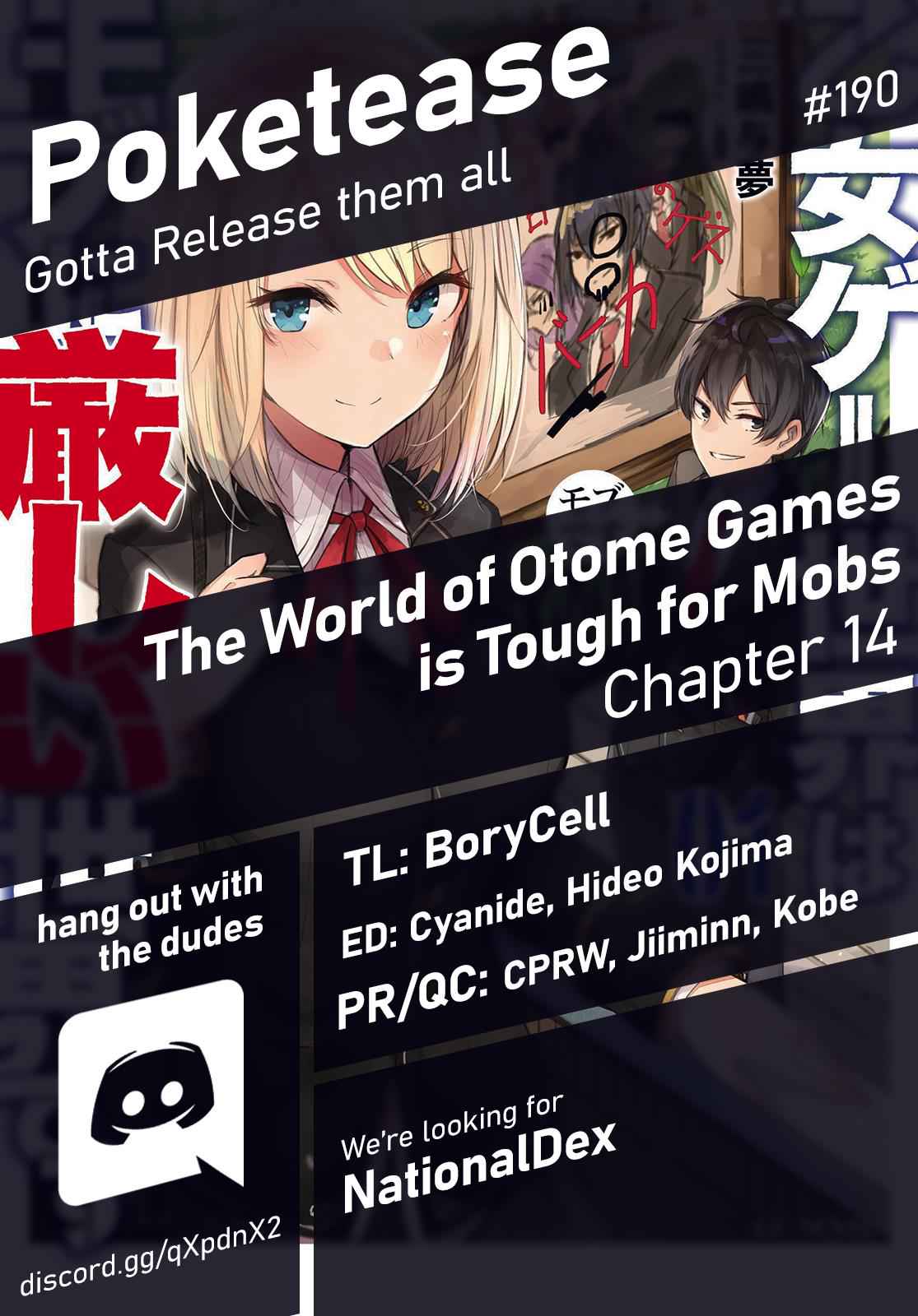 Otomege Sekai wa Mob ni Kibishii Sekai Desu Chap 14 - Next Chap 15