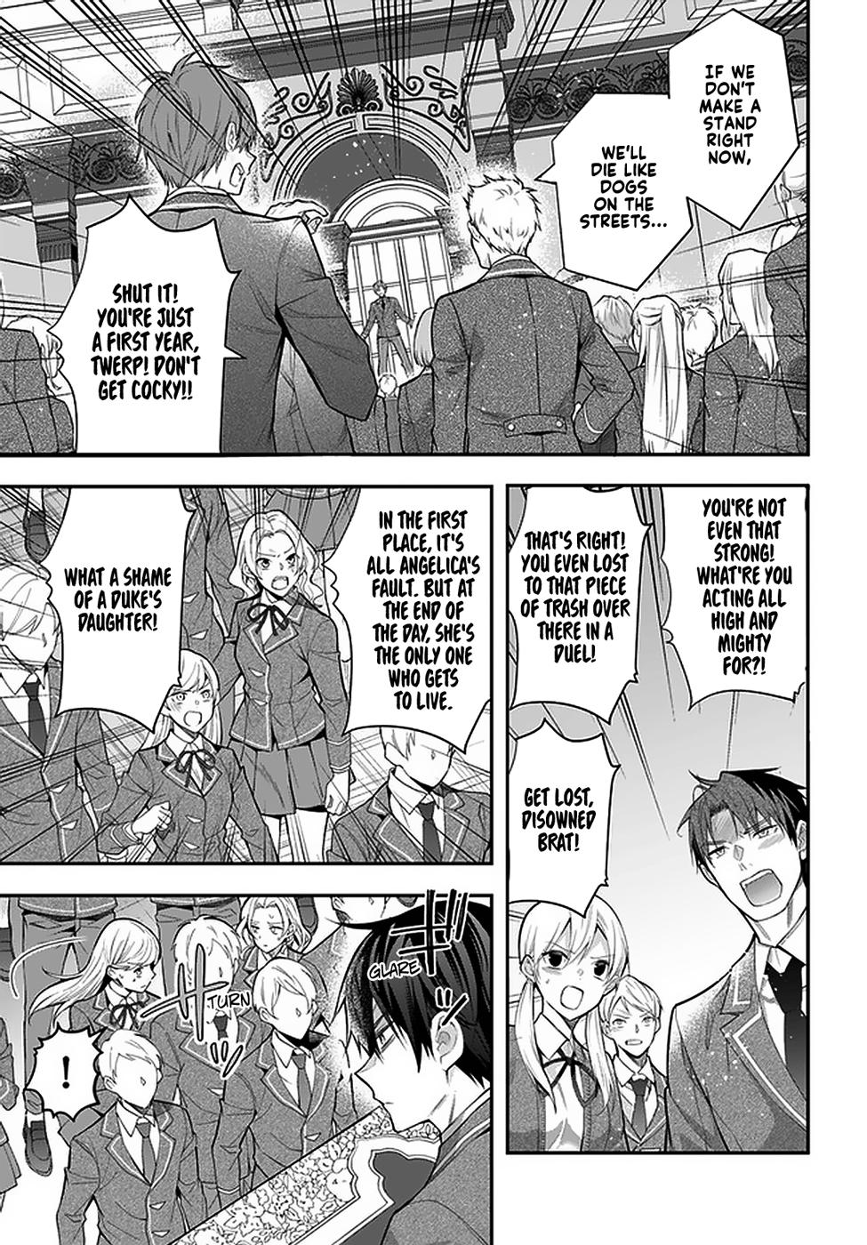Otomege Sekai wa Mob ni Kibishii Sekai Desu Chap 29 - Next Chap 30