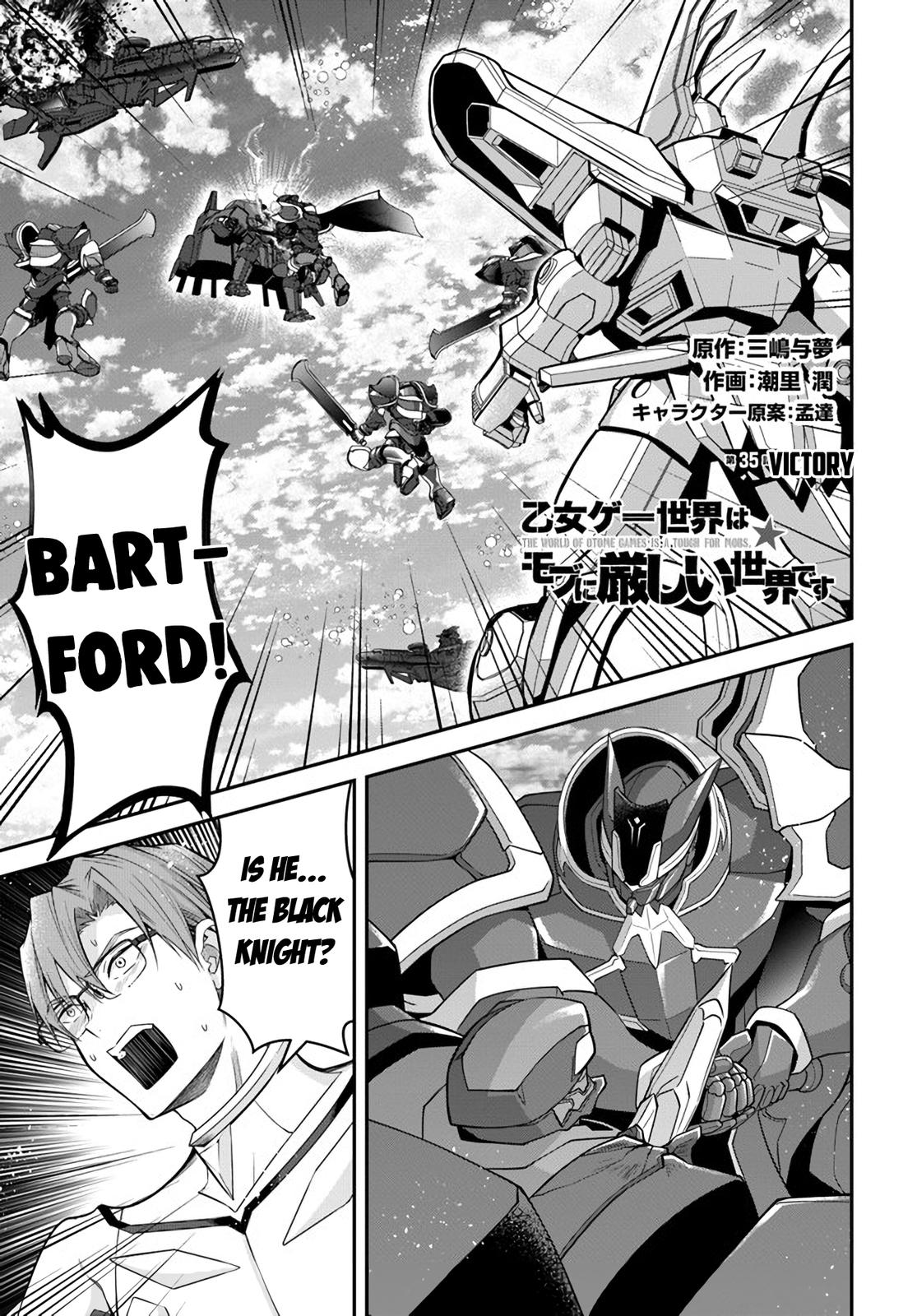 Otomege Sekai wa Mob ni Kibishii Sekai Desu Chap 35 - Next Chap 36