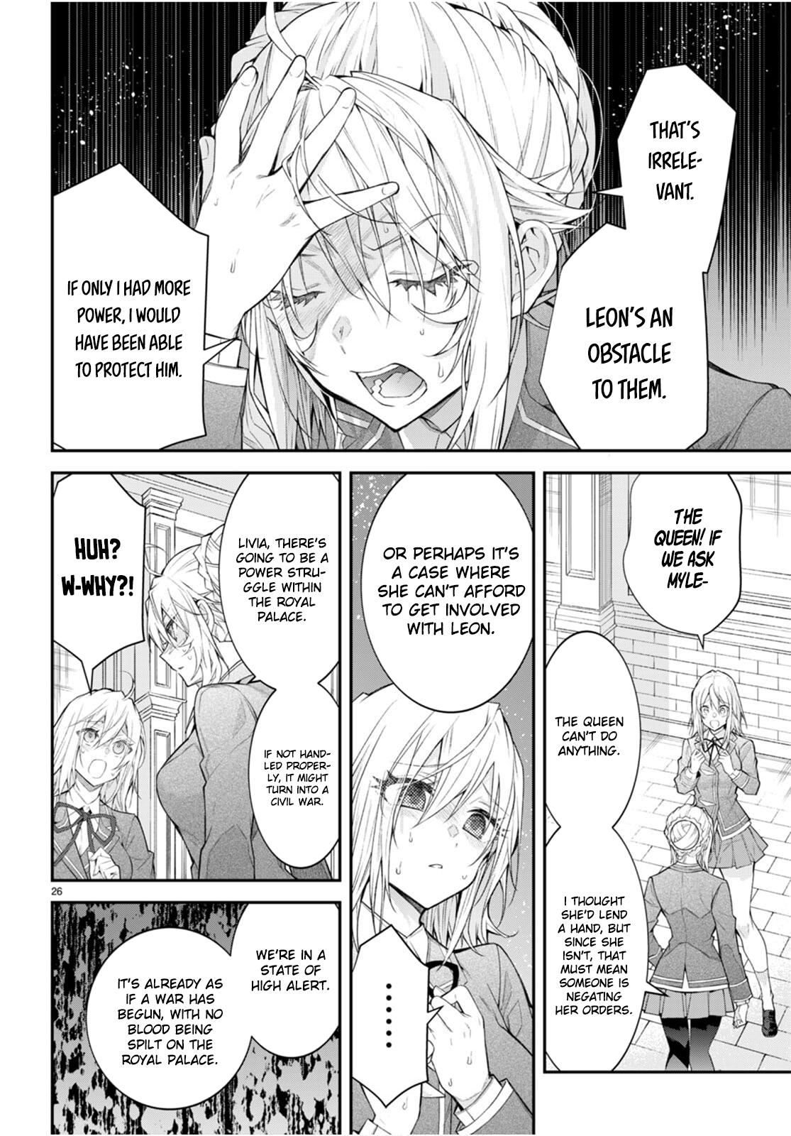 Otomege Sekai wa Mob ni Kibishii Sekai Desu Chap 47 - Next Chap 48