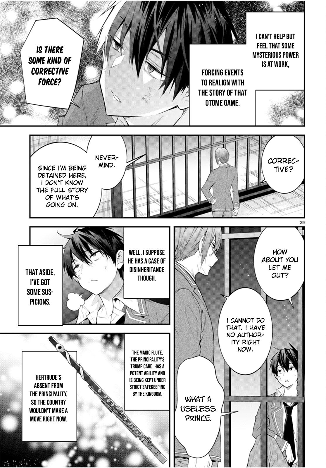 Otomege Sekai wa Mob ni Kibishii Sekai Desu Chap 46 - Next Chap 47