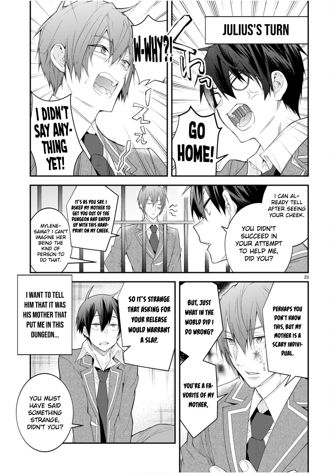Otomege Sekai wa Mob ni Kibishii Sekai Desu Chap 48 - Next Chap 49