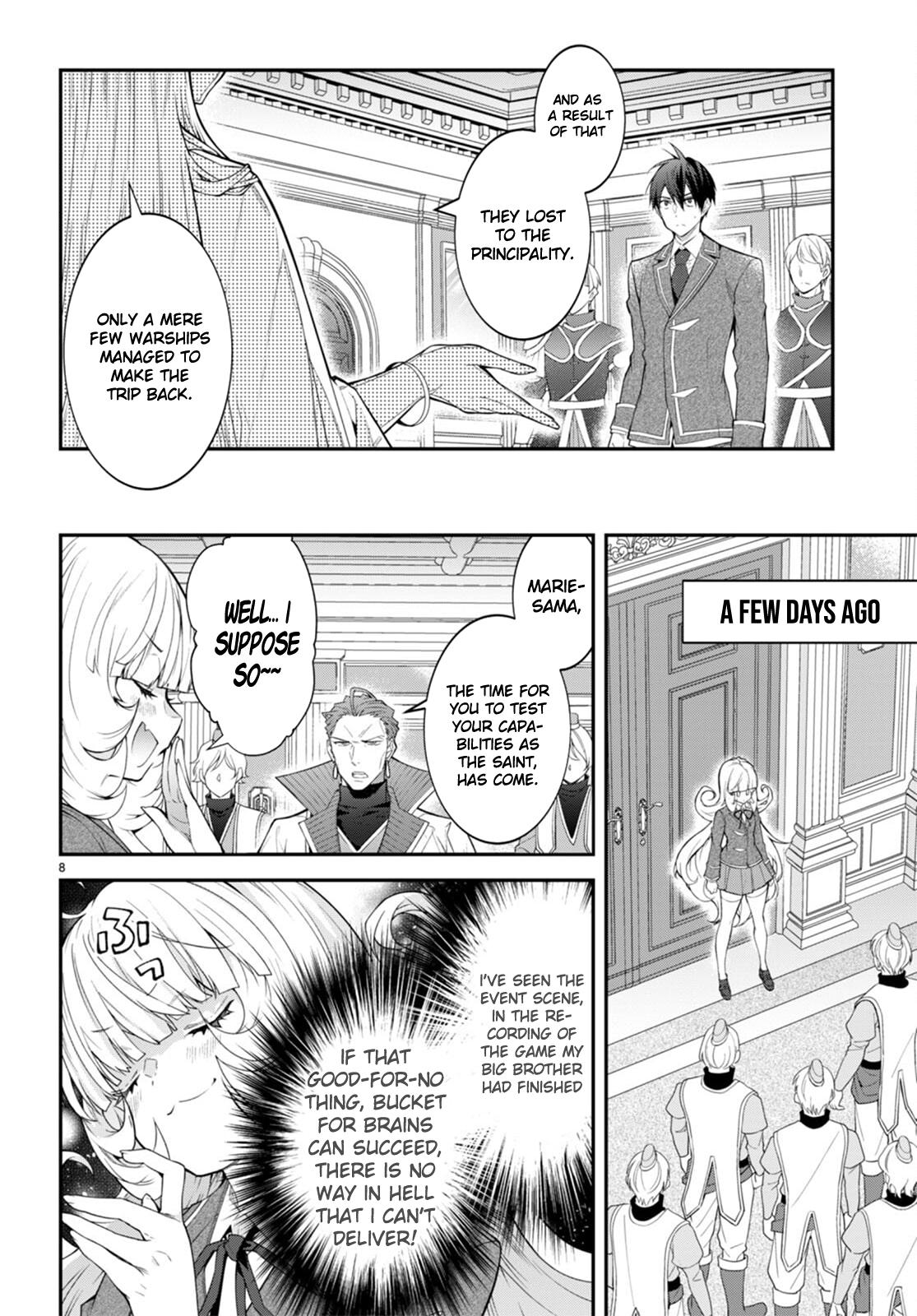Otomege Sekai wa Mob ni Kibishii Sekai Desu Chap 49 - Next Chap 50