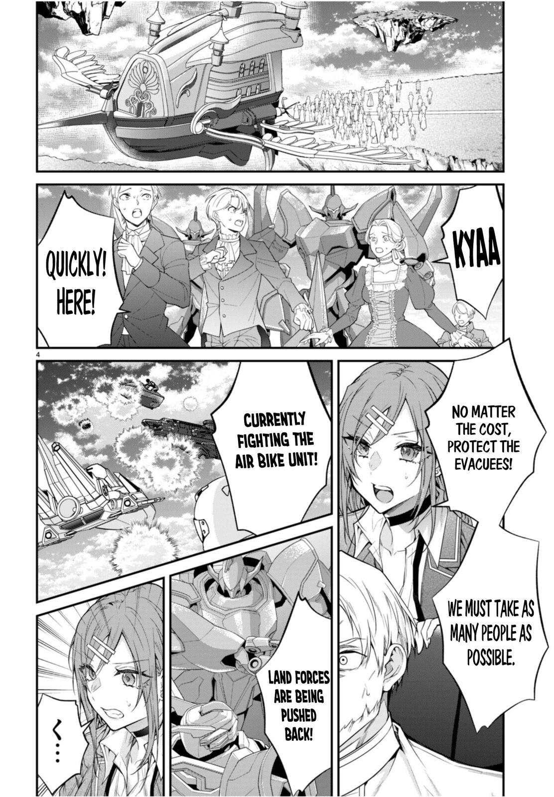 Otomege Sekai wa Mob ni Kibishii Sekai Desu Chap 56 - Next Chap 57