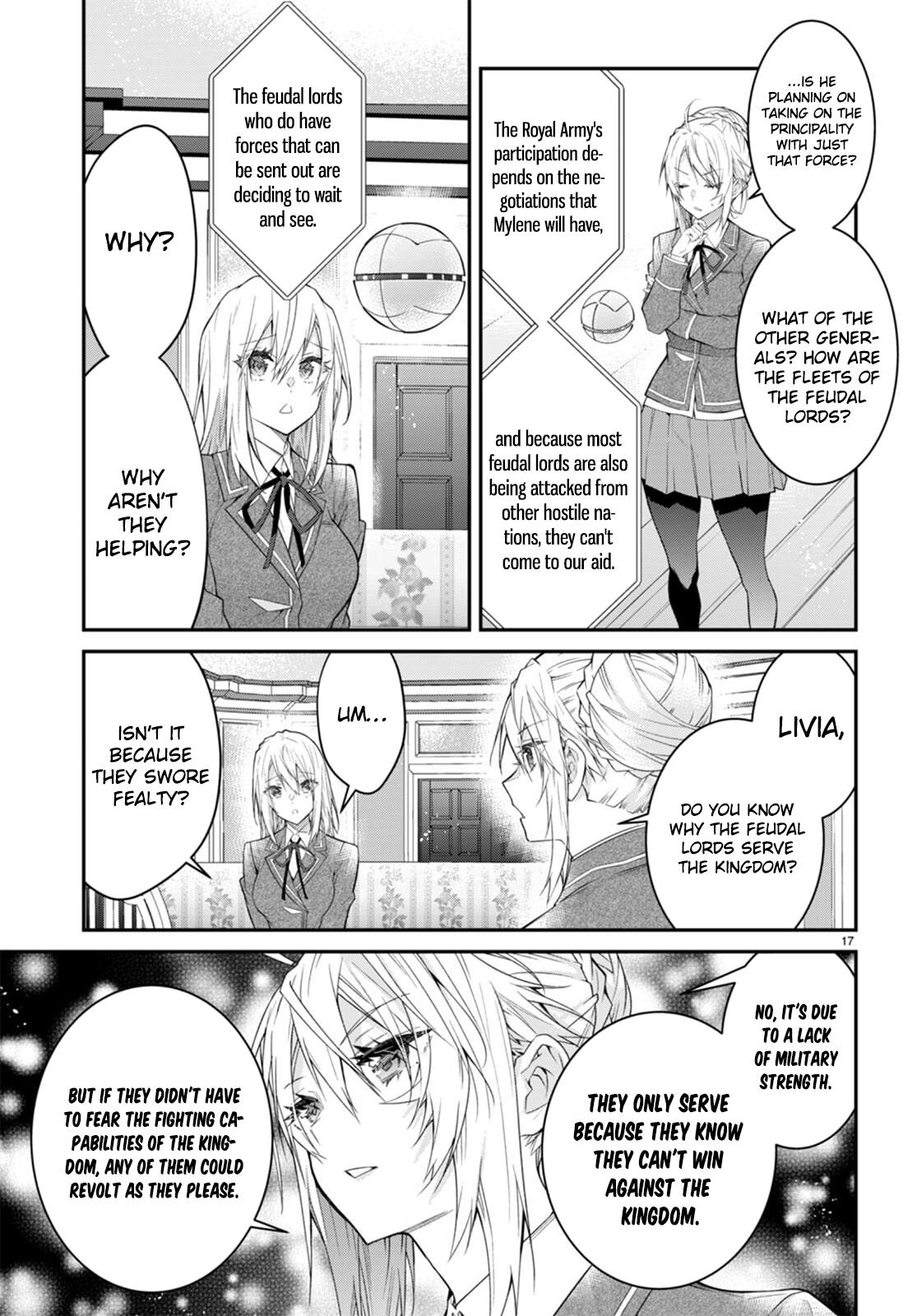 Otomege Sekai wa Mob ni Kibishii Sekai Desu Chap 50 - Next Chap 51