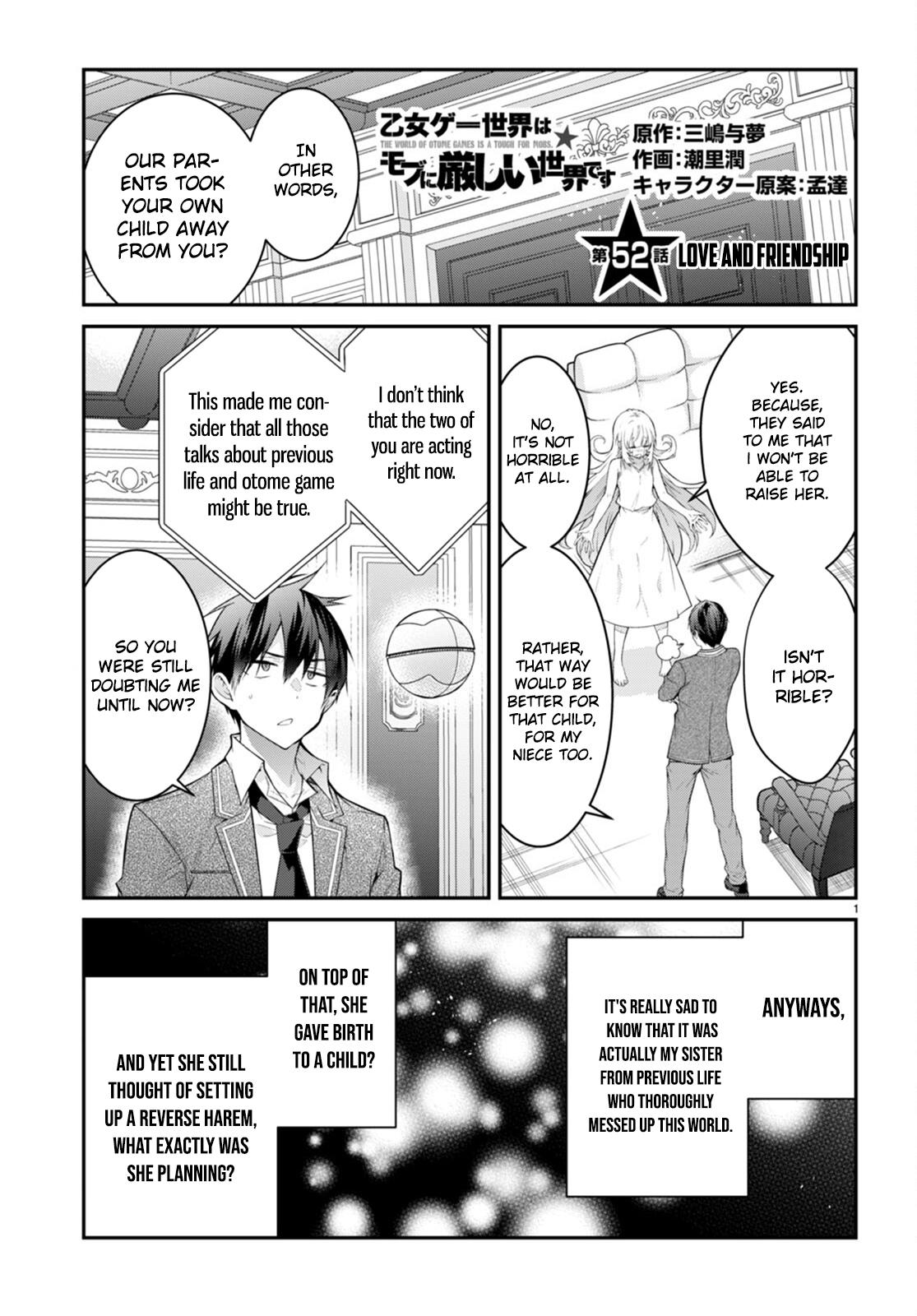 Otomege Sekai wa Mob ni Kibishii Sekai Desu Chap 52 - Next Chap 53