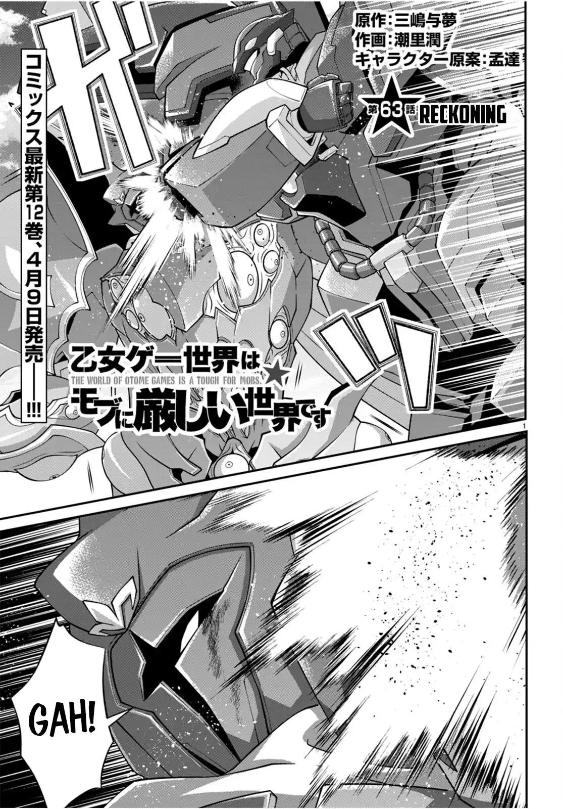 Otomege Sekai wa Mob ni Kibishii Sekai Desu Chap 63 - Next Chap 64