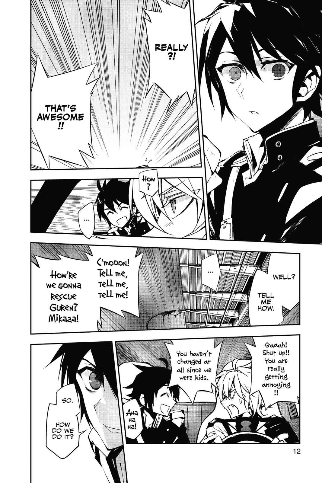Owari no Seraph Chap 39 - Next Chap 40