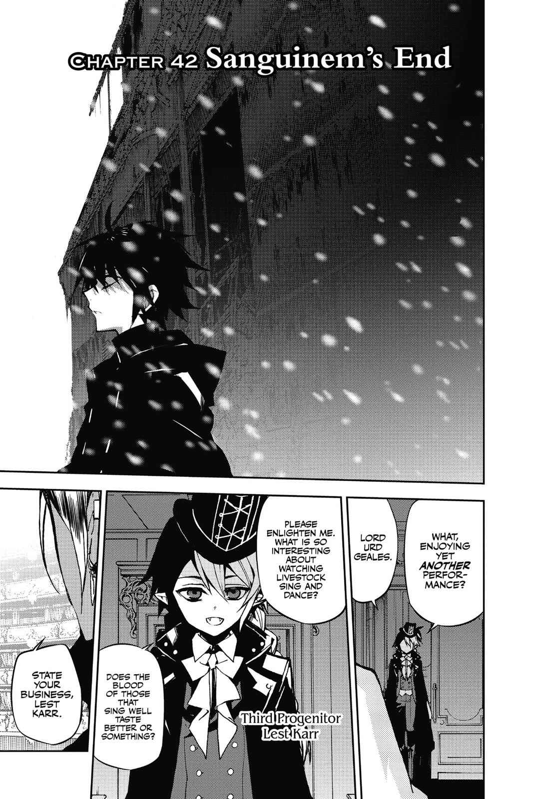 Owari no Seraph Chap 42 - Next Chap 43