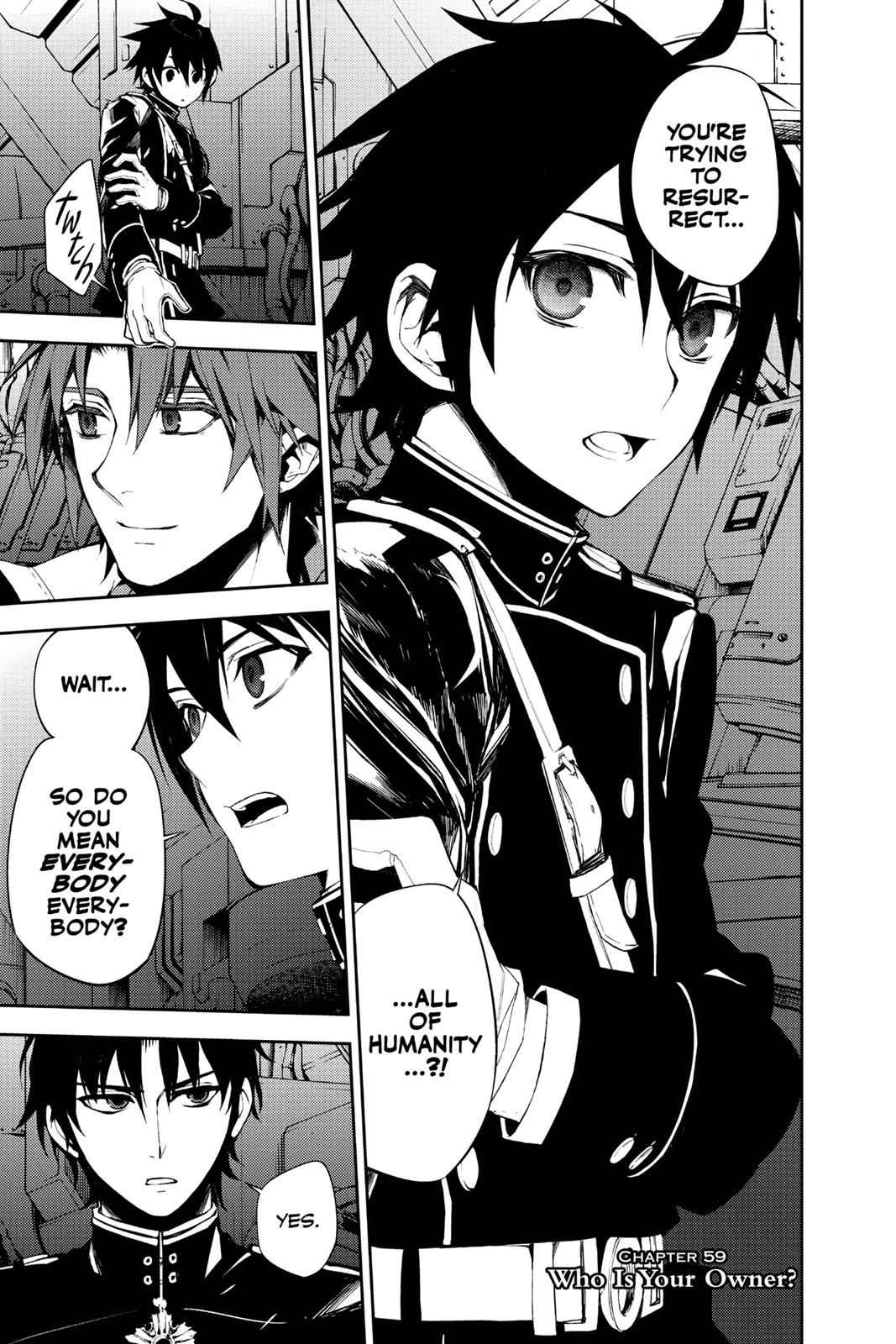 Owari no Seraph Chap 59 - Next Chap 60
