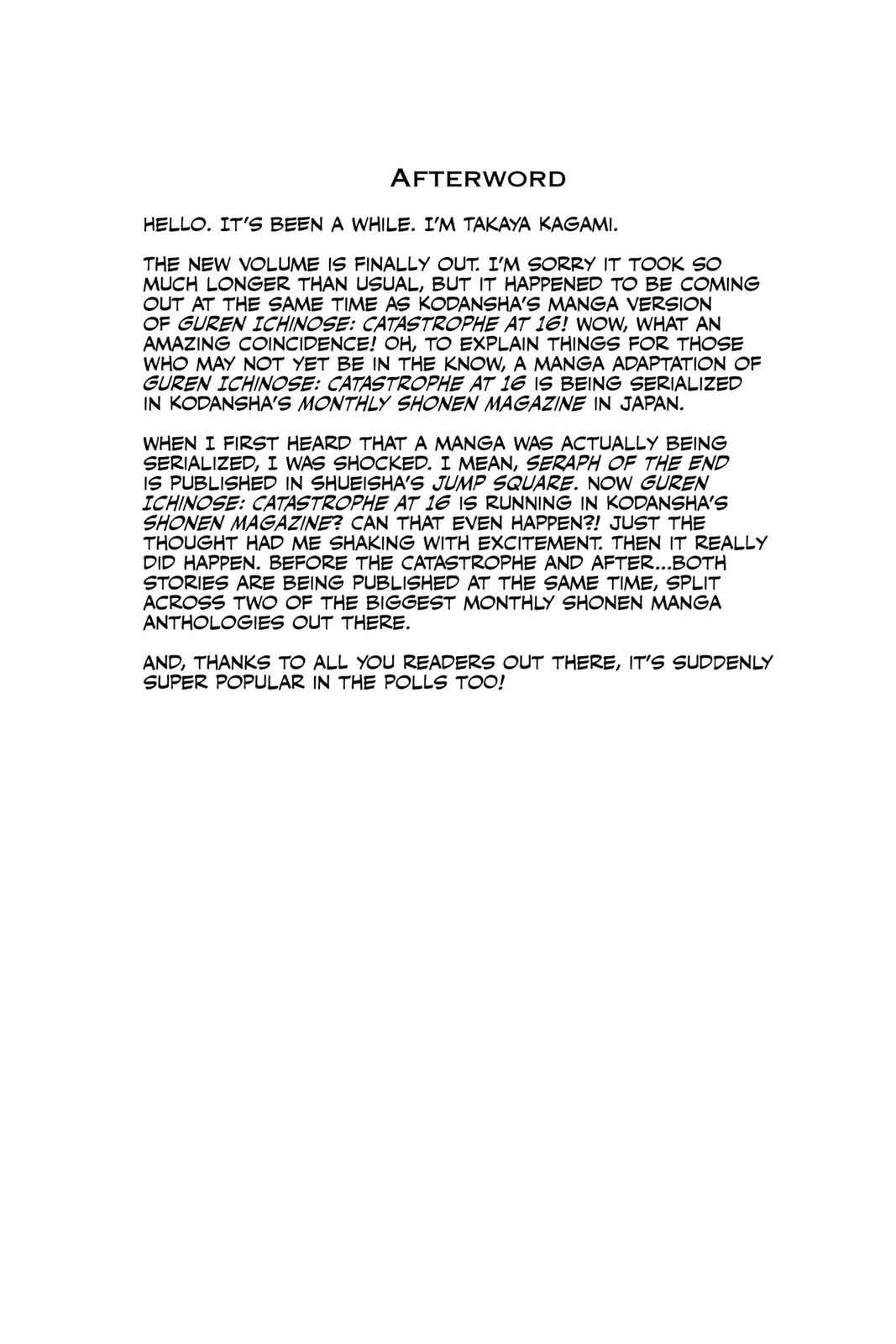 Owari no Seraph Chap 59 - Next Chap 60