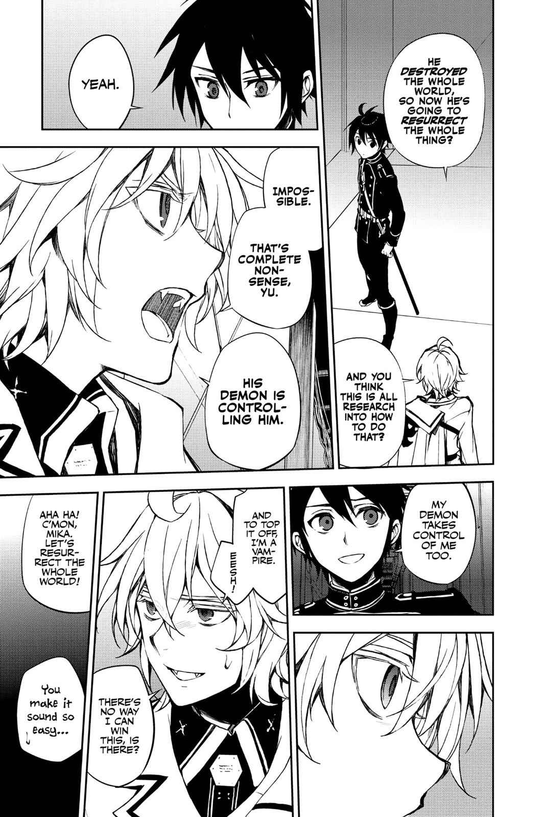 Owari no Seraph Chap 63 - Next Chap 64