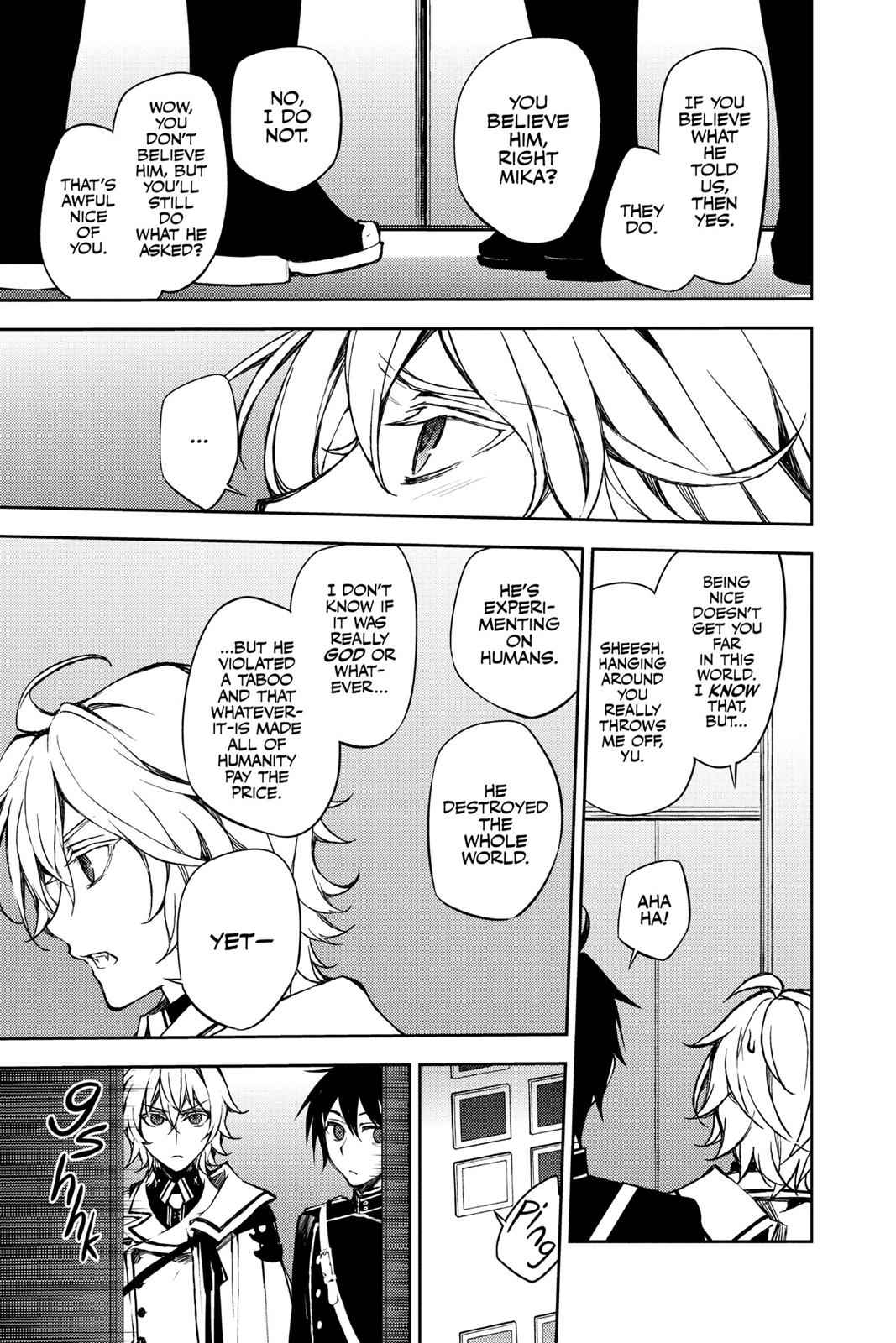 Owari no Seraph Chap 63 - Next Chap 64