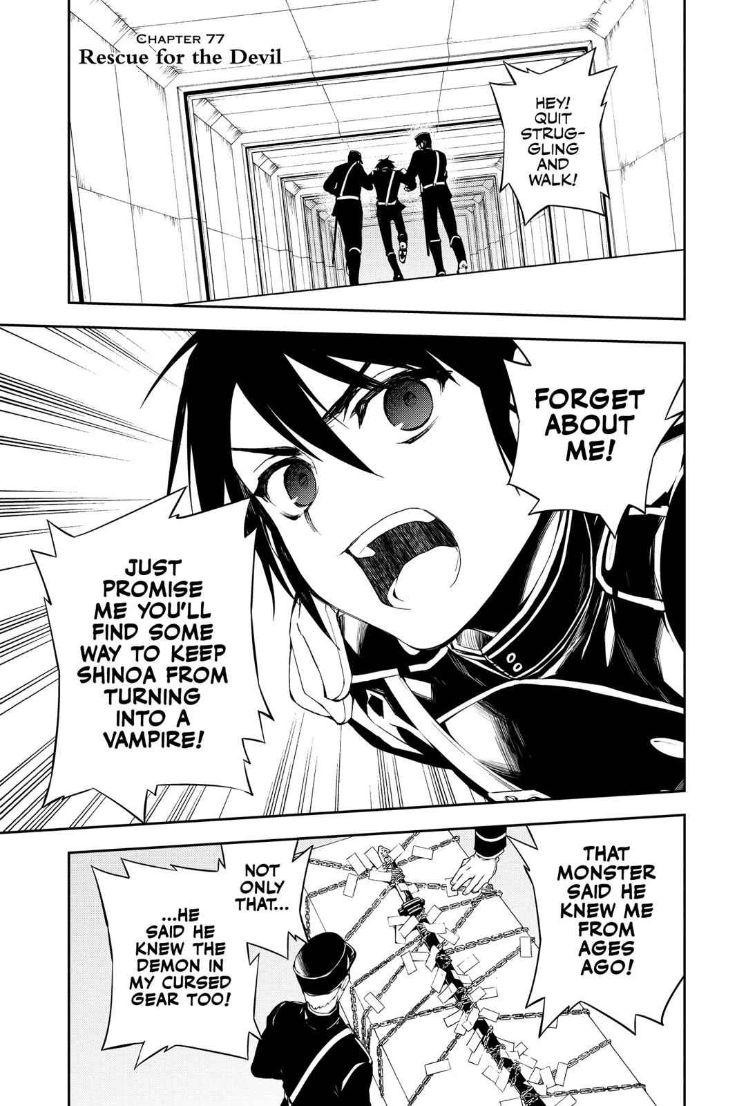 Owari no Seraph Chap 77 - Next Chap 78