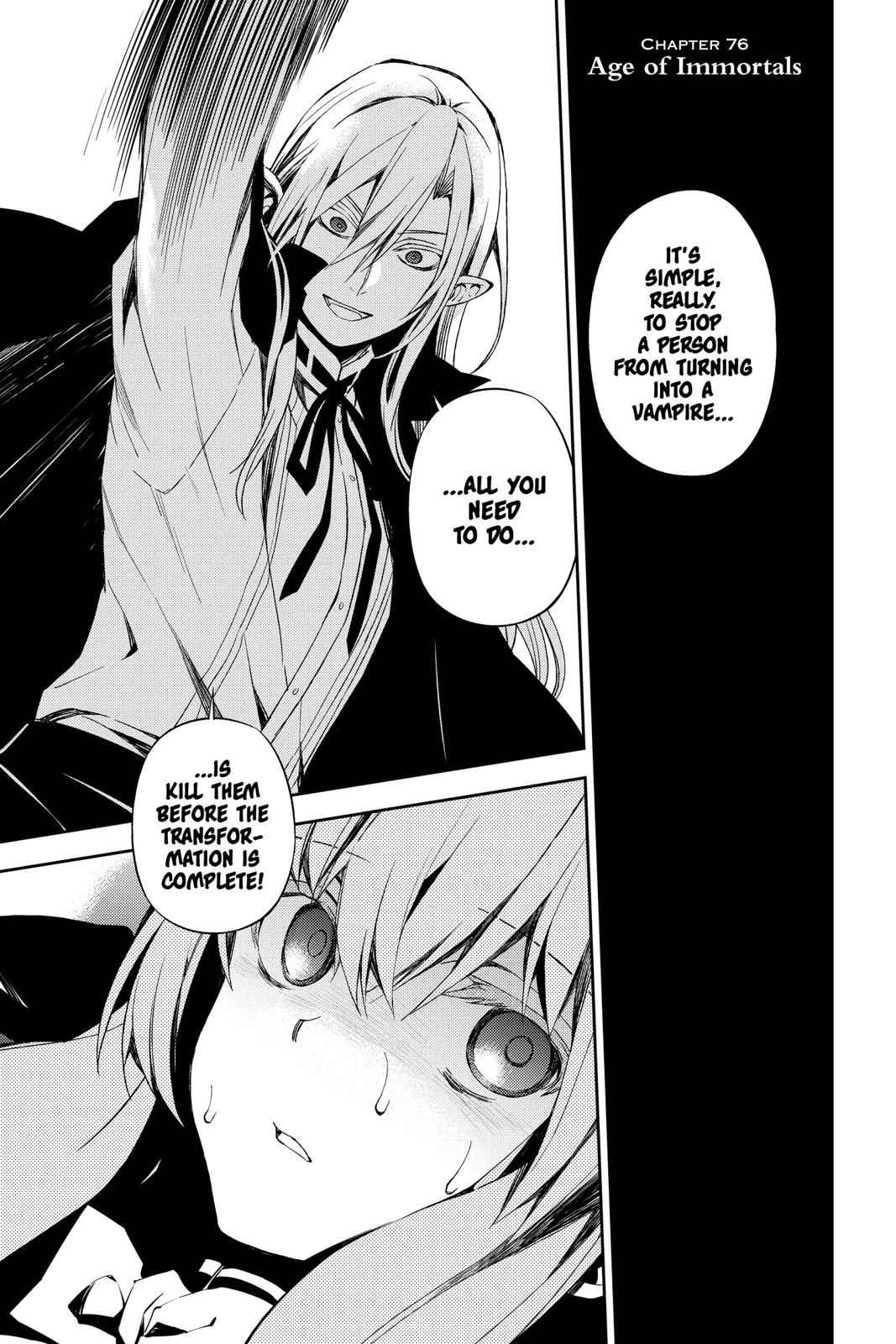 Owari no Seraph Chap 76 - Next Chap 77