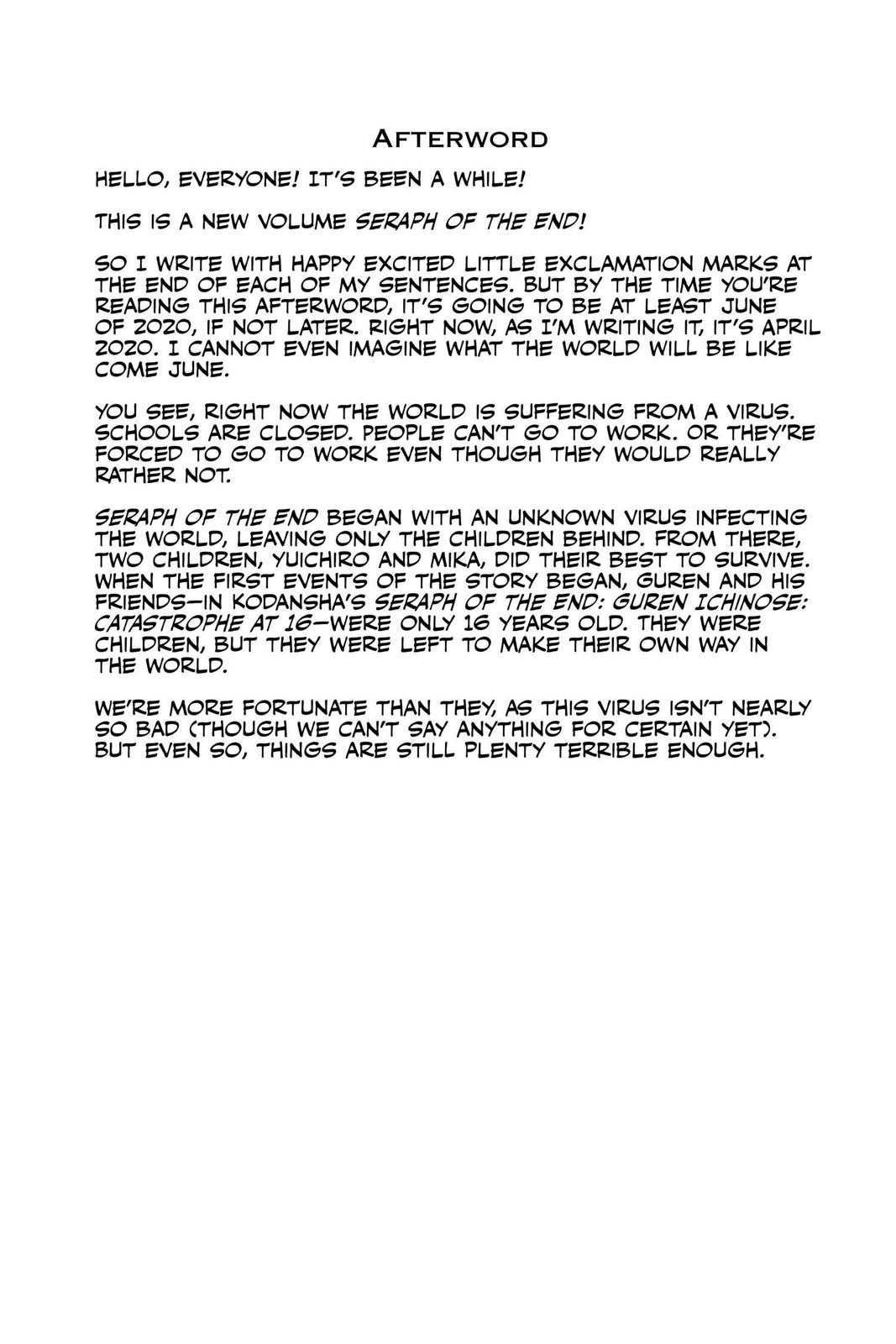 Owari no Seraph Chap 89 - Next Chap 90