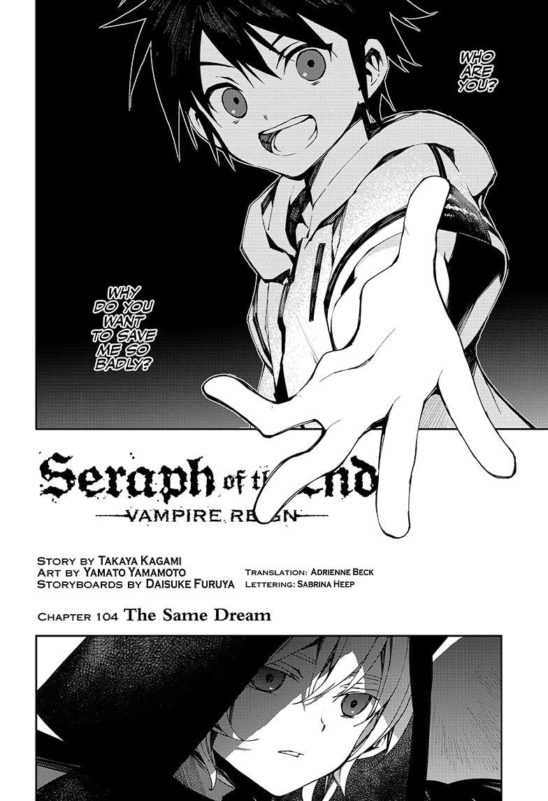 Owari no Seraph Chap 104 - Next Chap 105