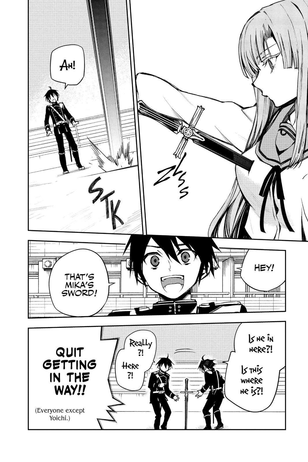 Owari no Seraph Chap 100 - Next Chap 101