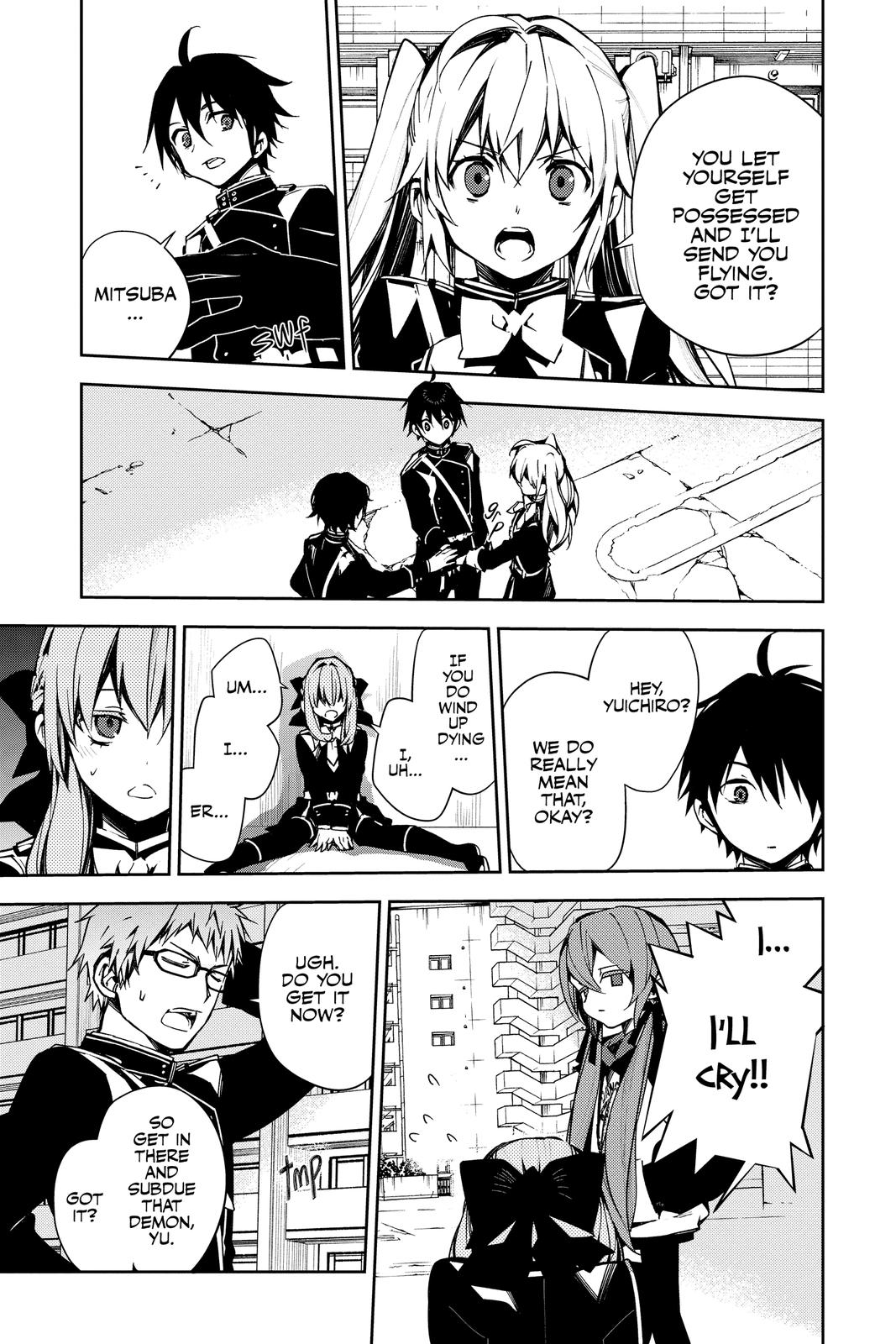 Owari no Seraph Chap 101 - Next Chap 102