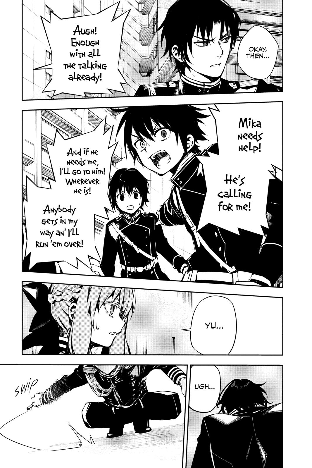 Owari no Seraph Chap 101 - Next Chap 102
