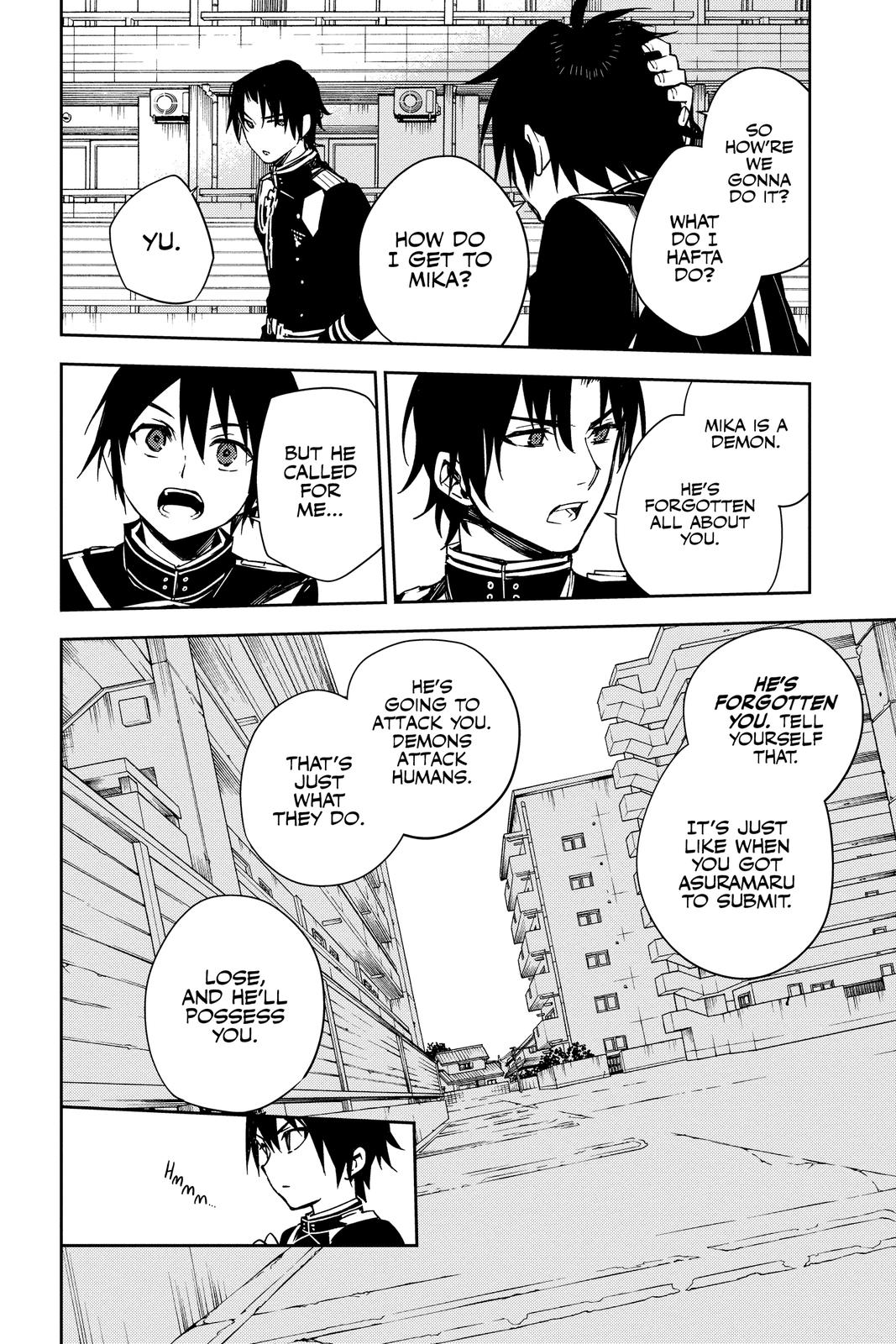 Owari no Seraph Chap 101 - Next Chap 102