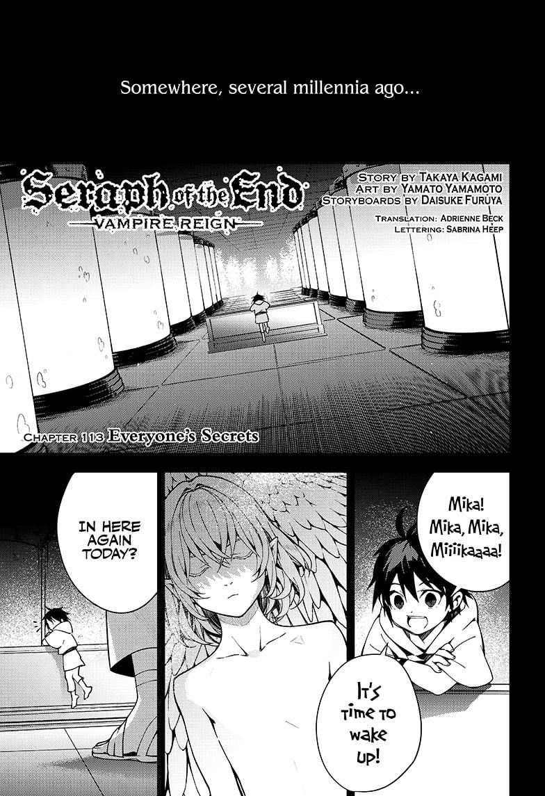 Owari no Seraph Chap 113 - Next Chap 114