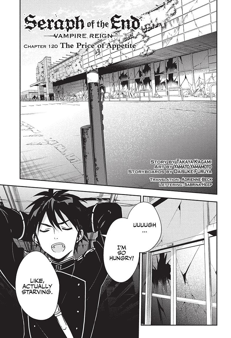 Owari no Seraph Chap 120 - Next Chap 121