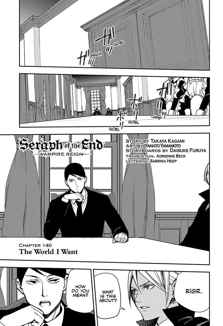 Seraph of the End: Vampire Reign Chap 140 - Next Chap 141