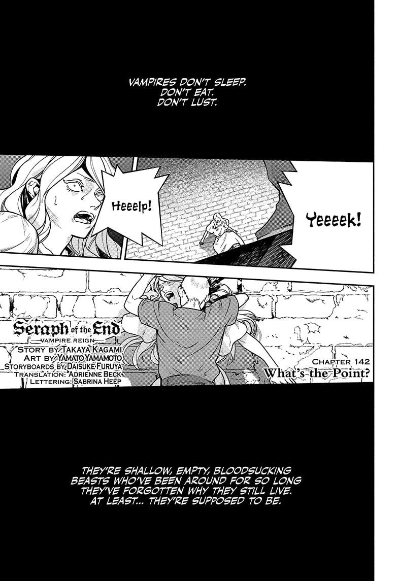 Seraph of the End: Vampire Reign Chap 142 - Next Chap 143