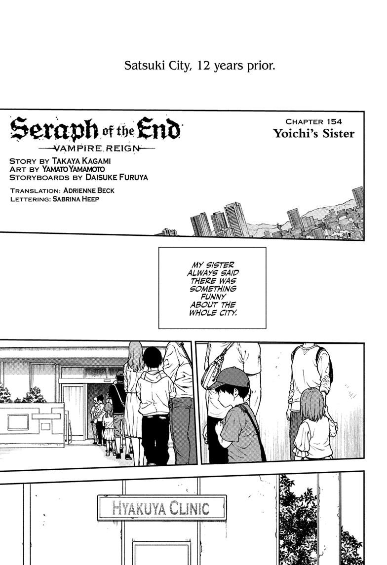 Seraph of the End: Vampire Reign Chap 154 - Next Chap 155